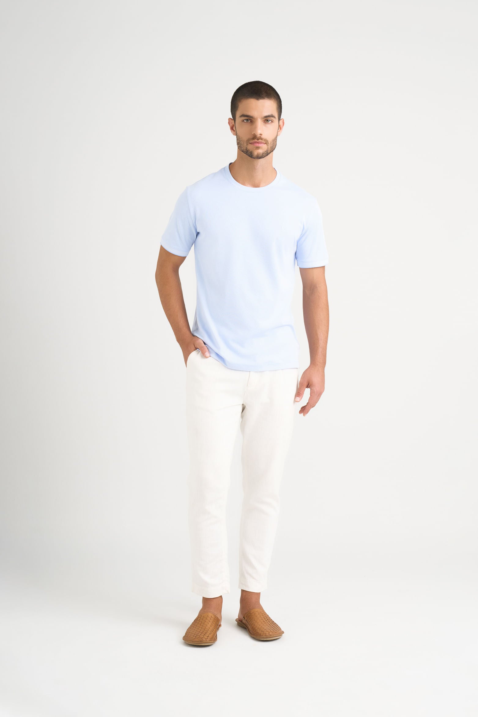 Men’s Arizona Micro Pima T-Shirt  Semi-Fitted
