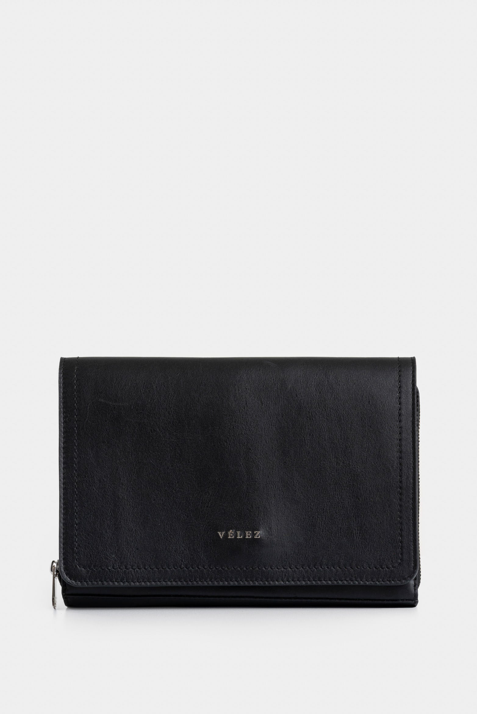 Bowling Abi Leather Bag with Braided Strap