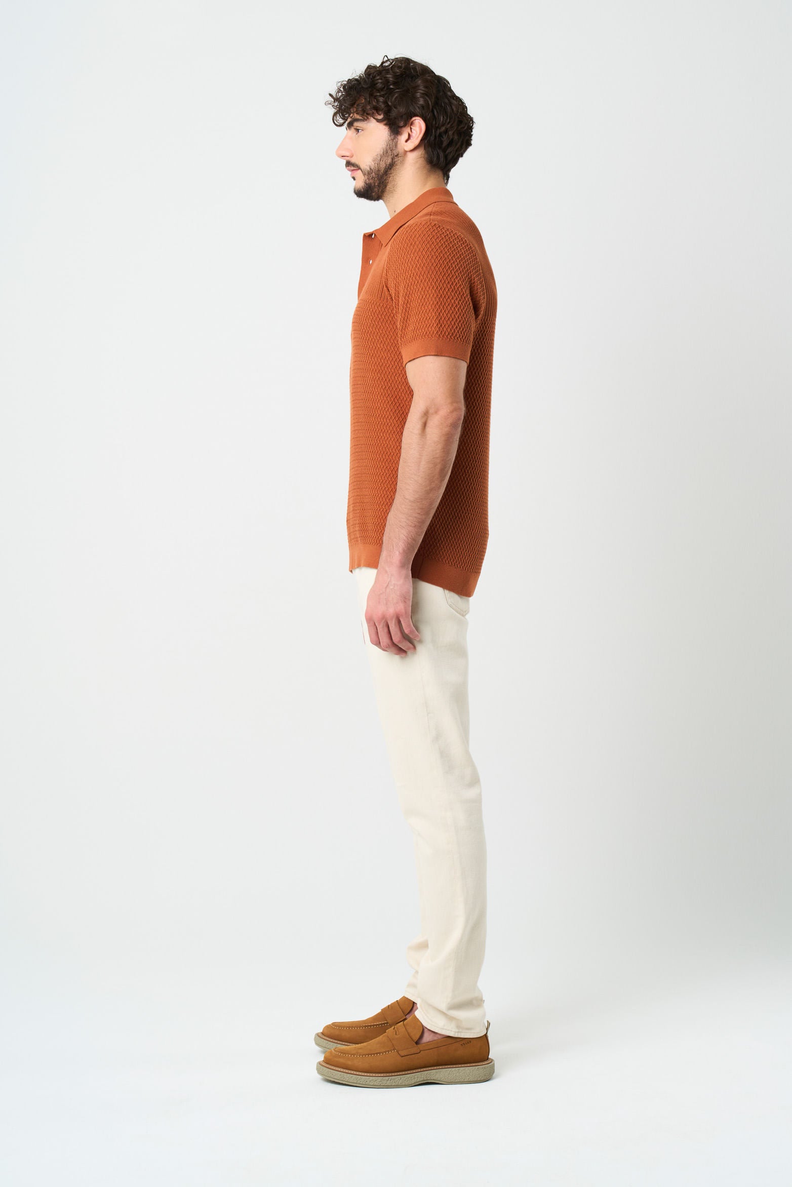 Men’s Tessa Short-Sleeve Knit Polo