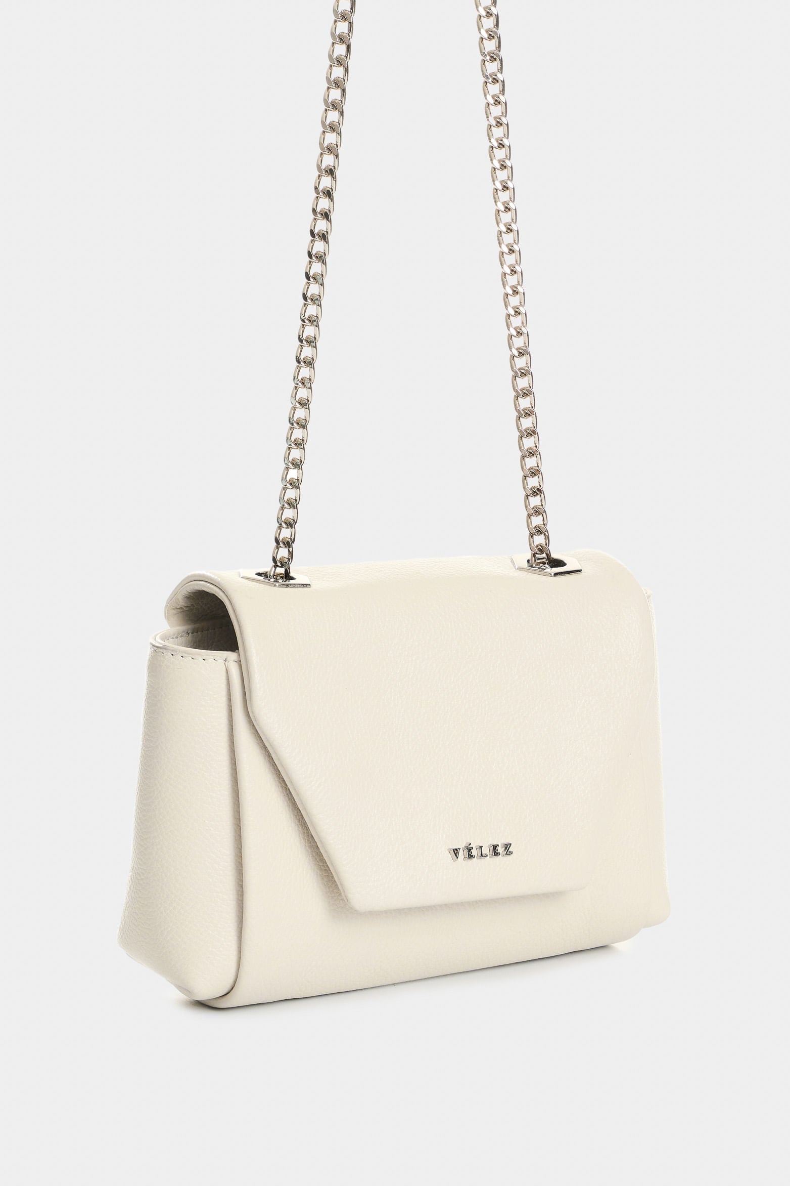 Women's Leather Bowling Lili with Chain