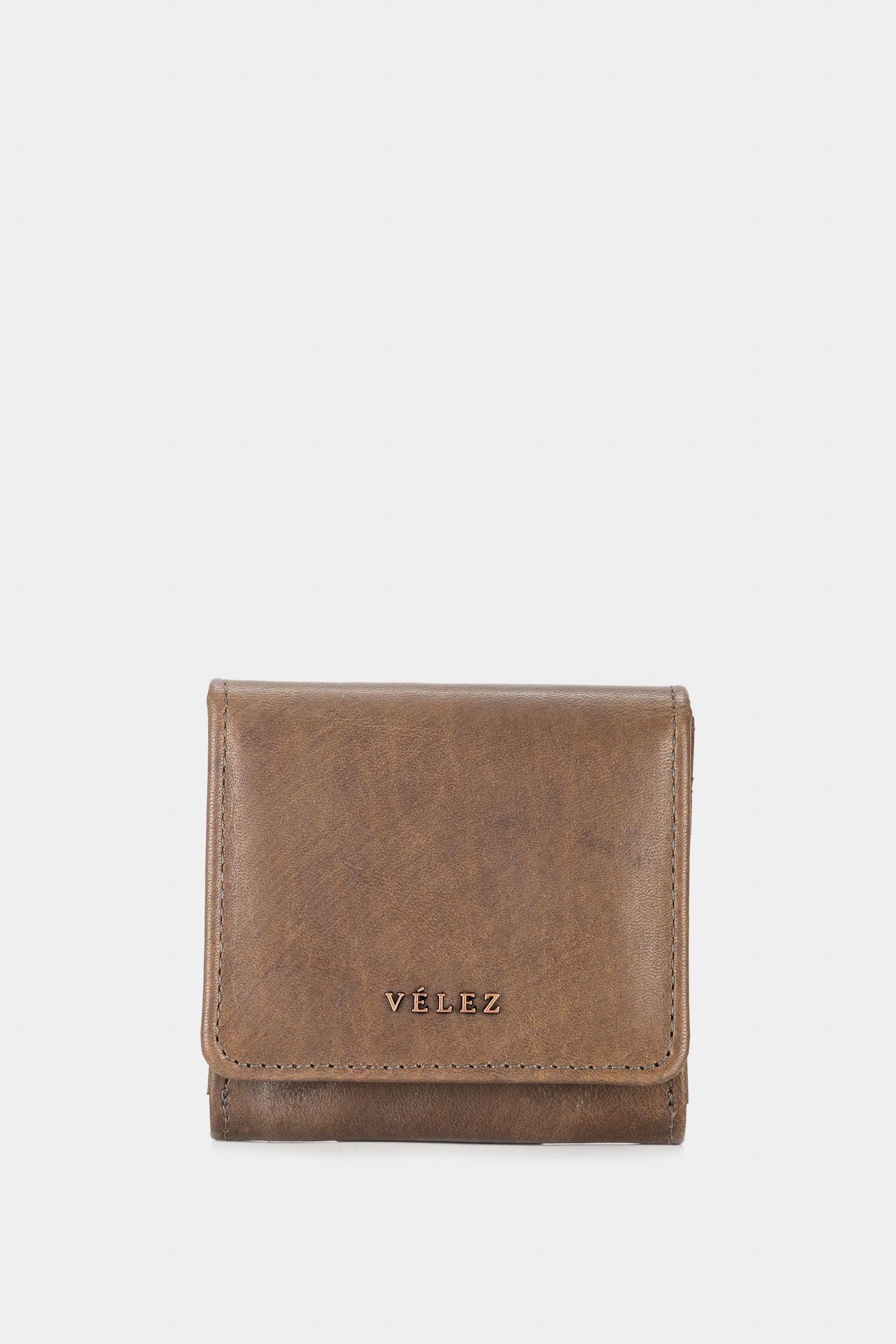 Rustic Leather Coin Purse for Men with Belt Passer