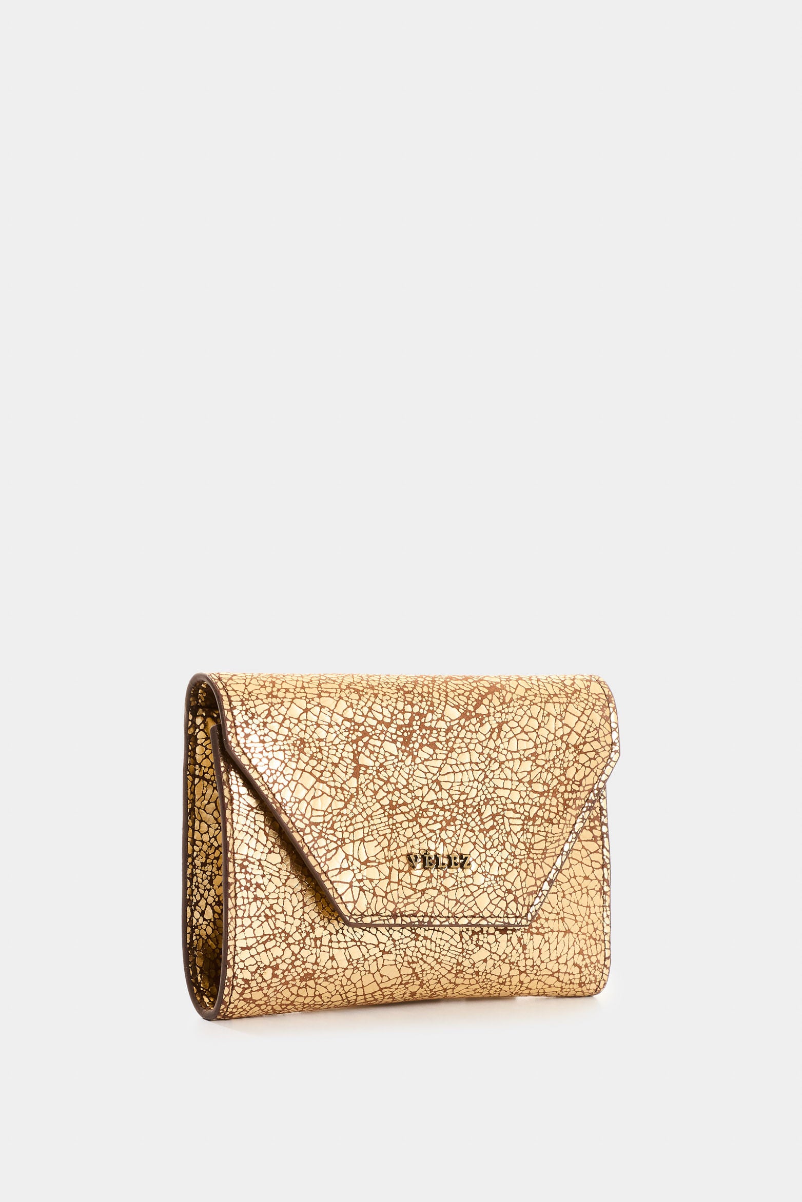 Magnolia folia leather wallet for women