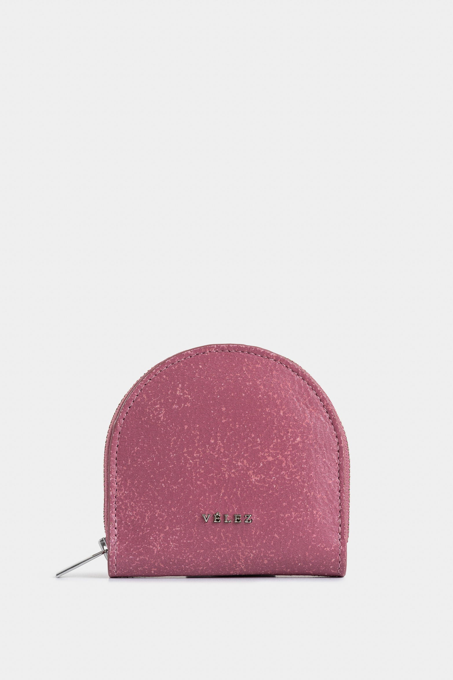 Florence Leather Coin Purse for Women Cracked Finish