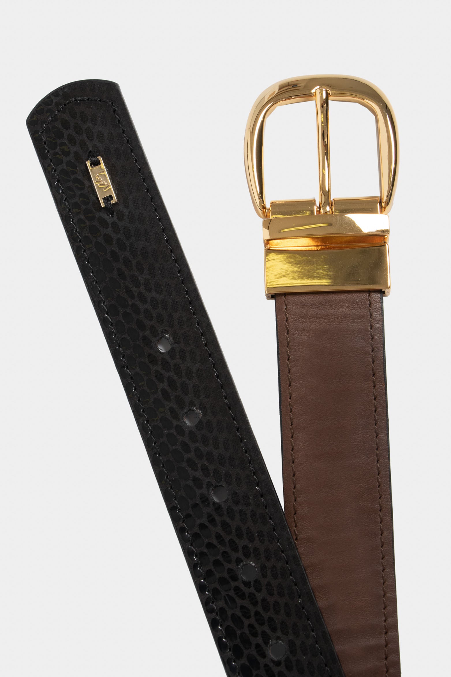 Reversible Leather Belt Captivo