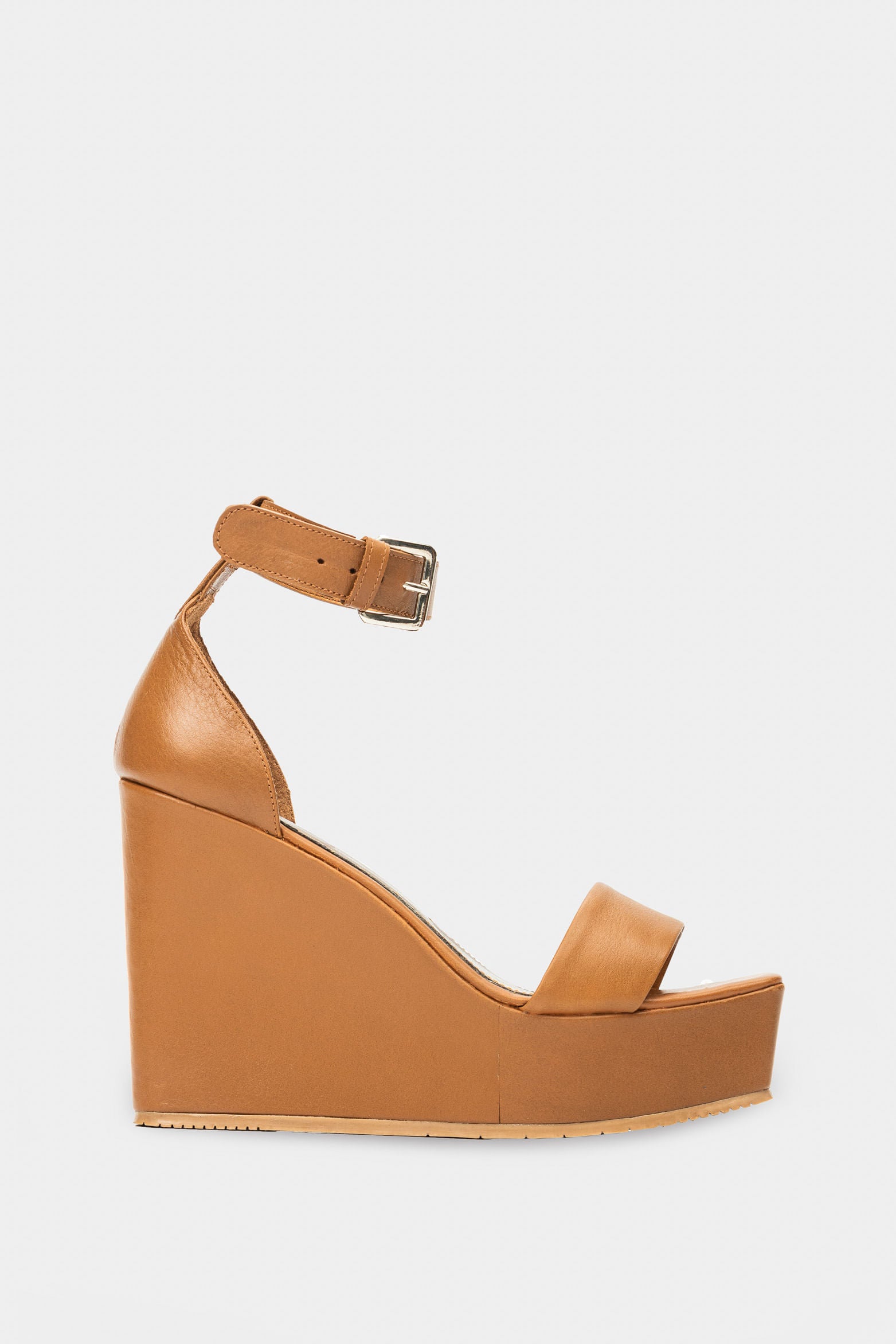 Women’s Cortázar Smooth Leather Platform Sandal High Platform Honey