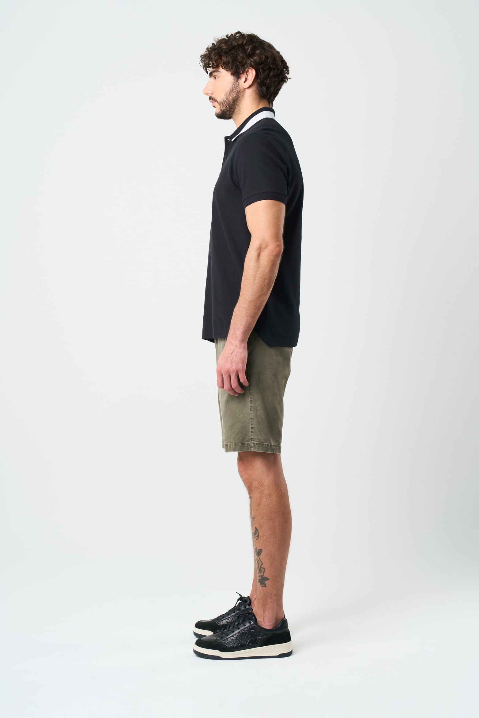 Short Sleeve Cotton Oroa Polo for Men