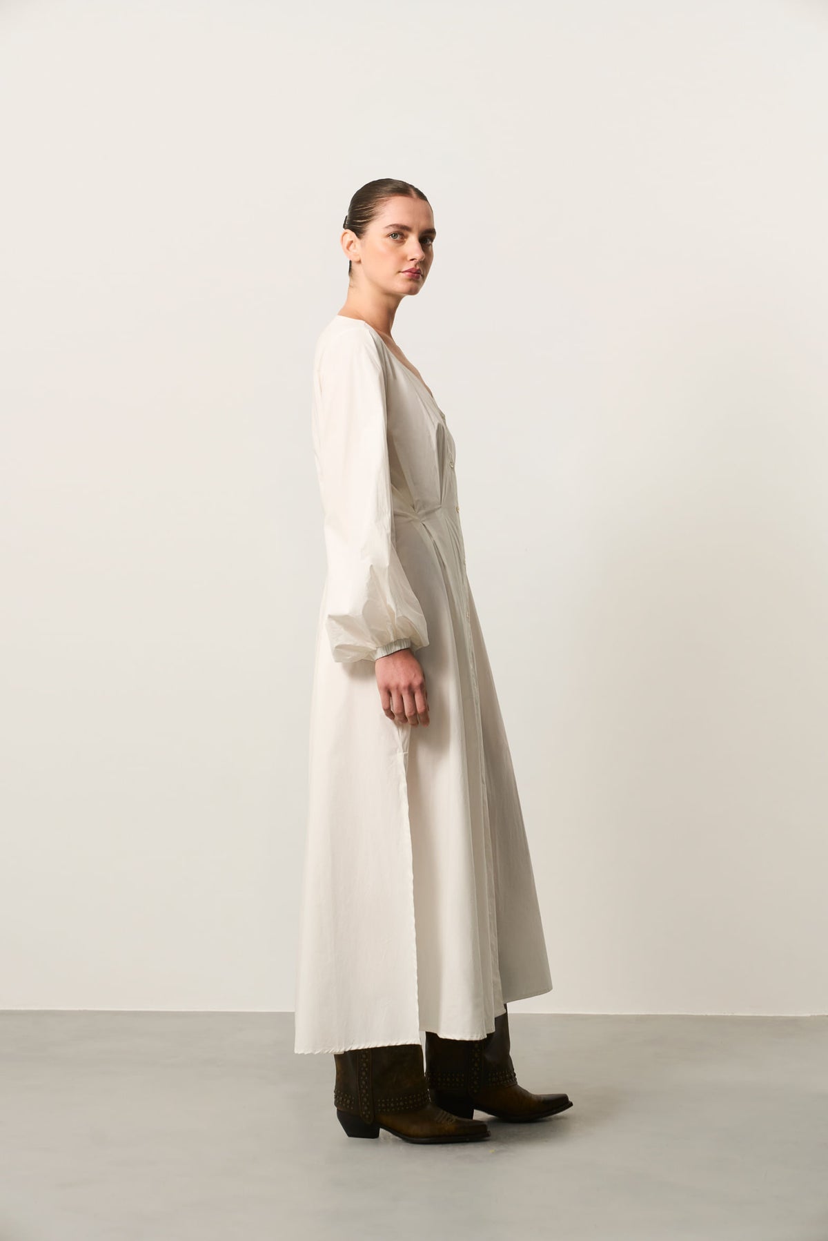 Women's Sinú Maxi Long-Sleeve Dress