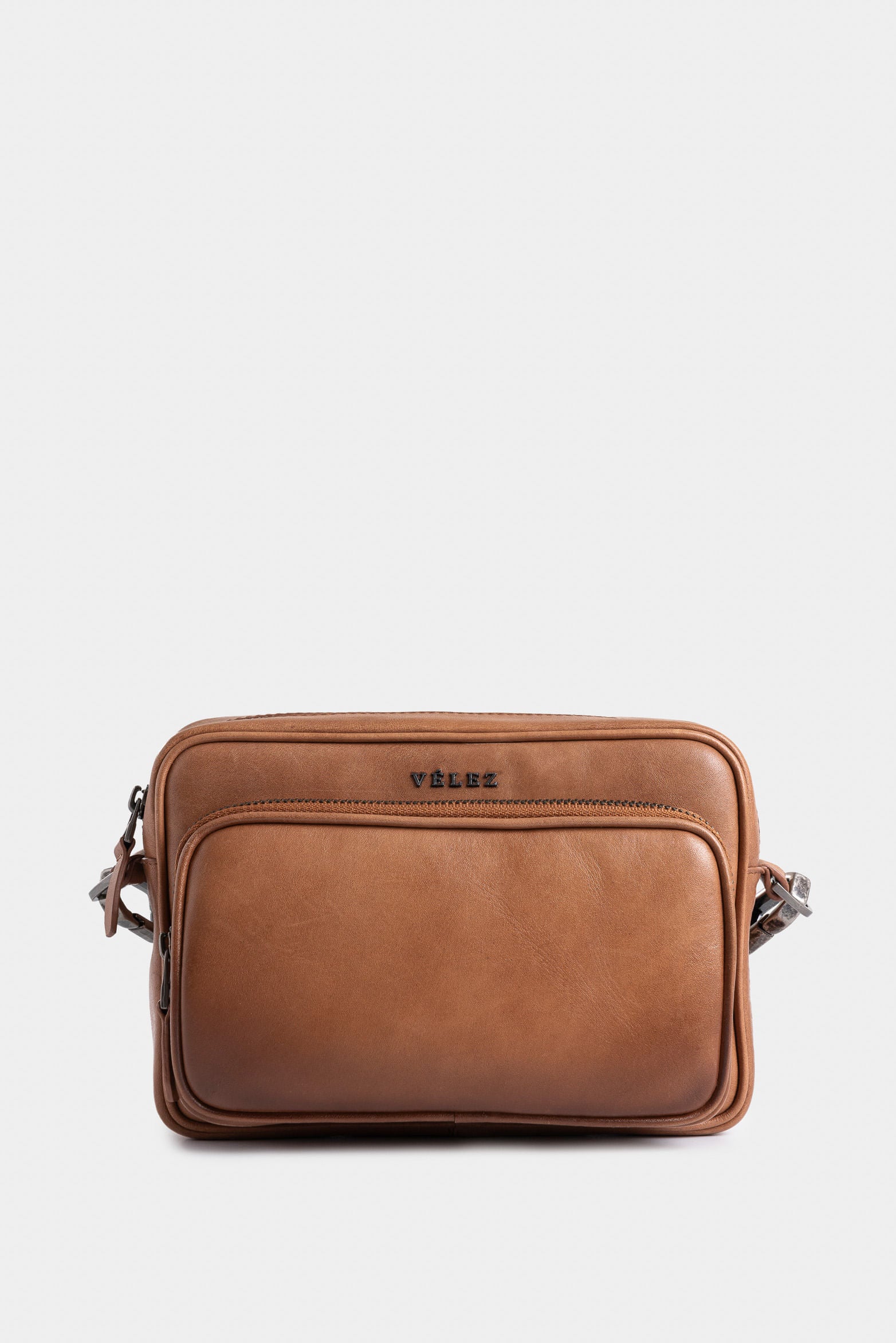 Kansas 2 Hands-Free Leather Bag for Men Slim