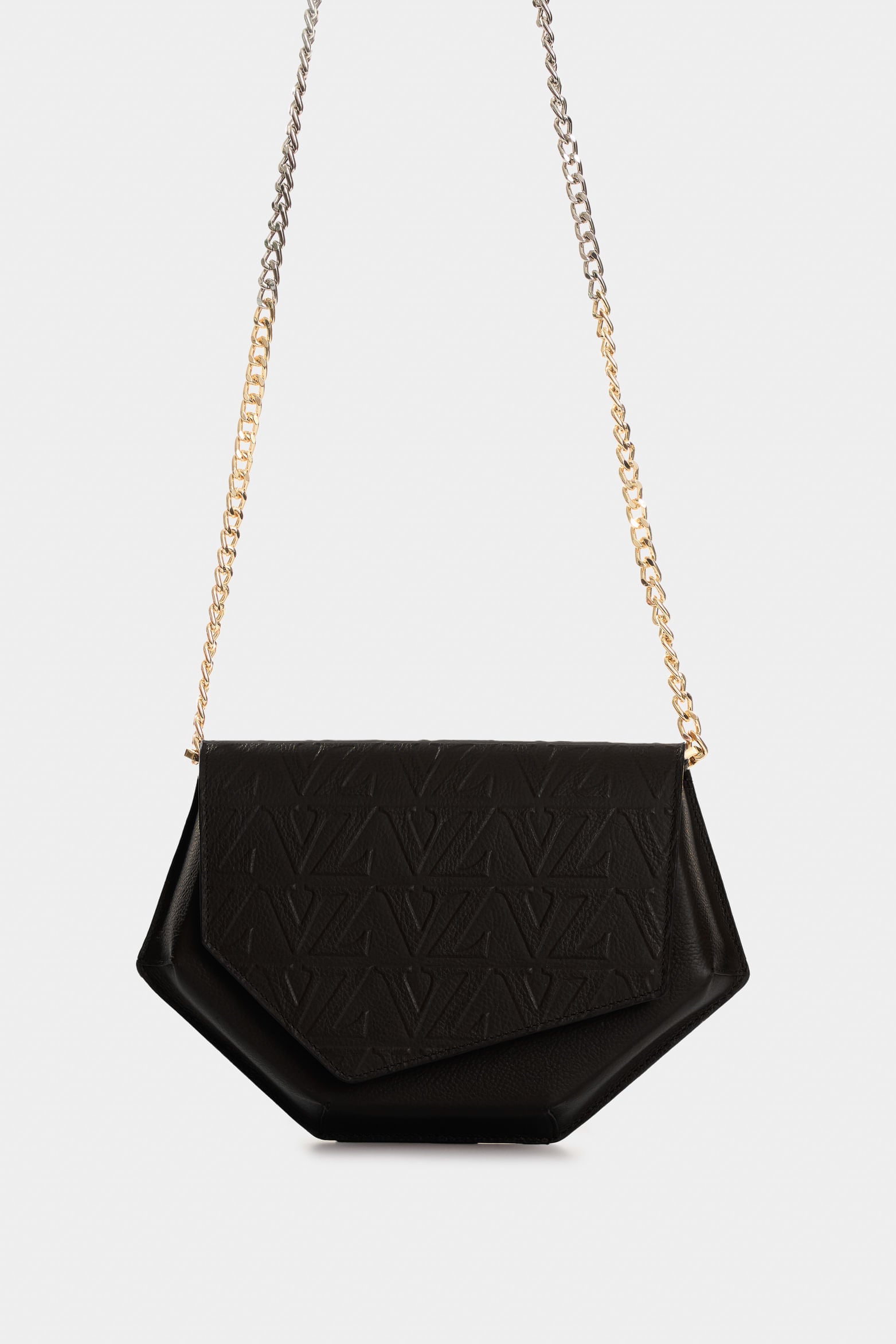 Women's Hexa Leather Crossbody Bag Monogram