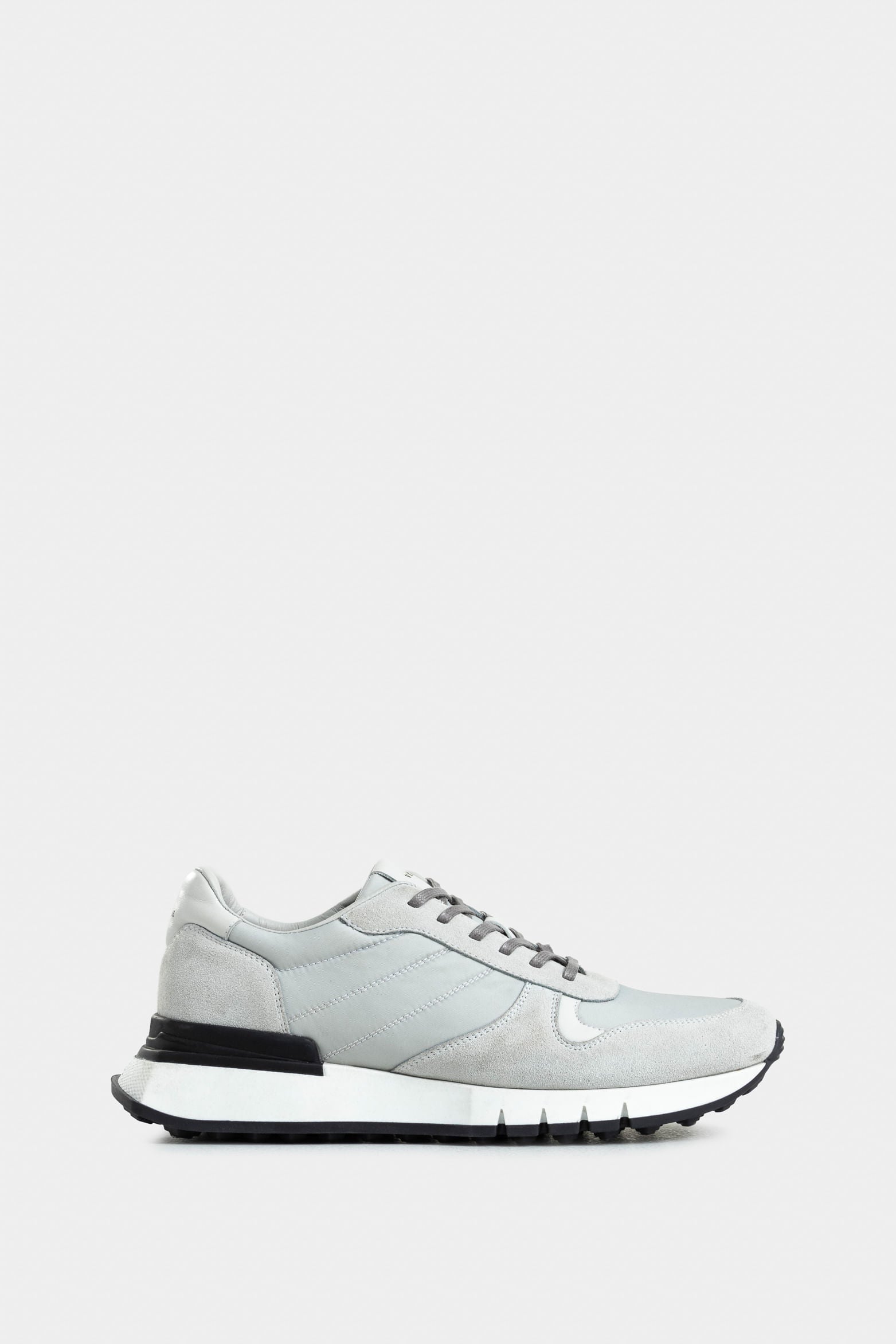 Men’s Azahar Sneakers in Suede Leather and Canvas Sport Silhouette