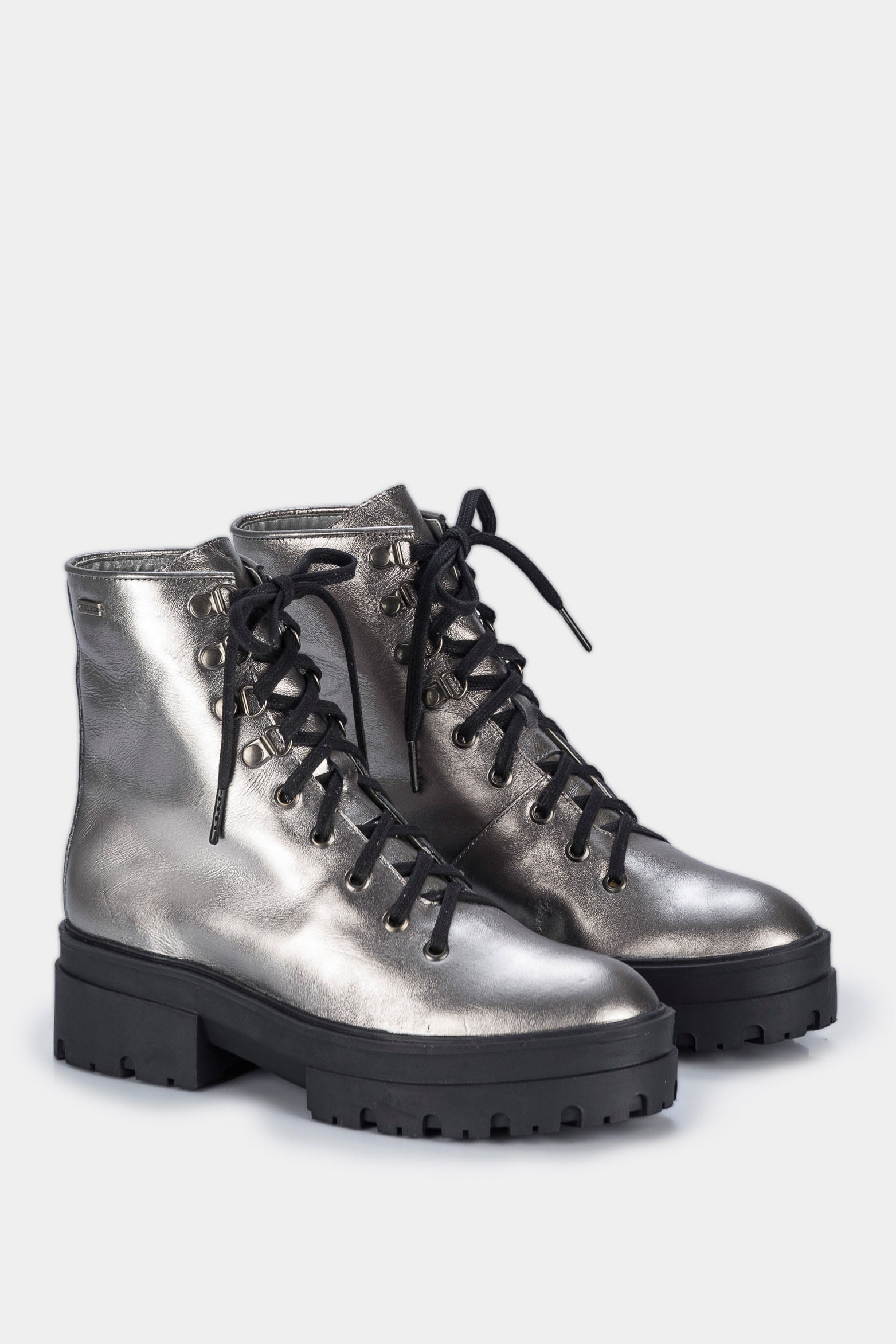 Women’s Ascona Leather Ankle Boots with Lug Sole