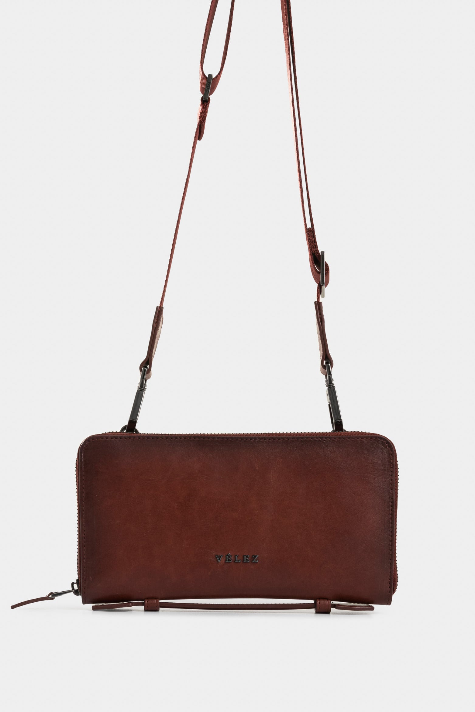 Elba 2 Leather Hands-Free Bag for Women with Brushed Finish