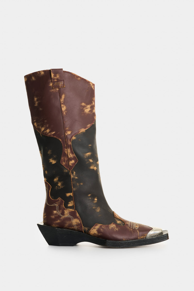 Women's Leather Western Boots