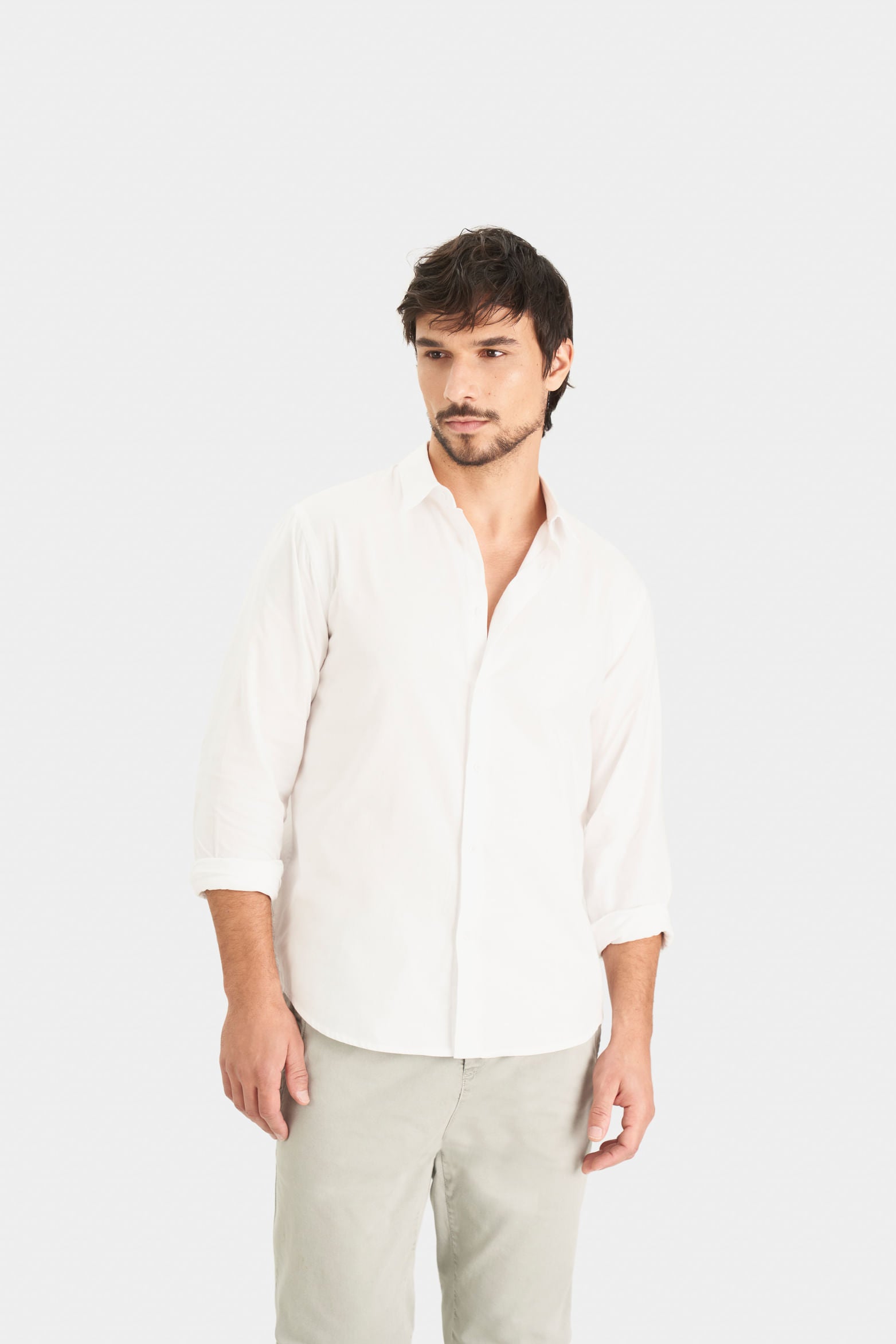 Oxford LongSleeve Shirt for Men  SemiFitted