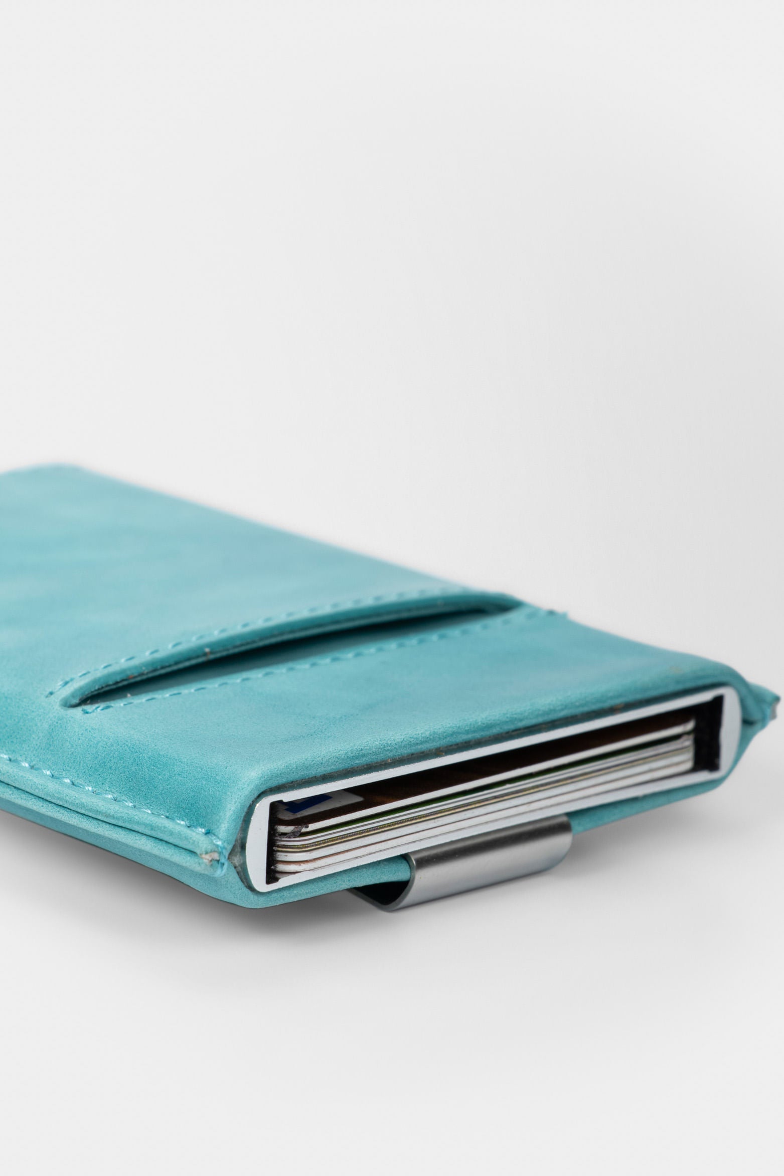 Leather Miniwallet Document Holder