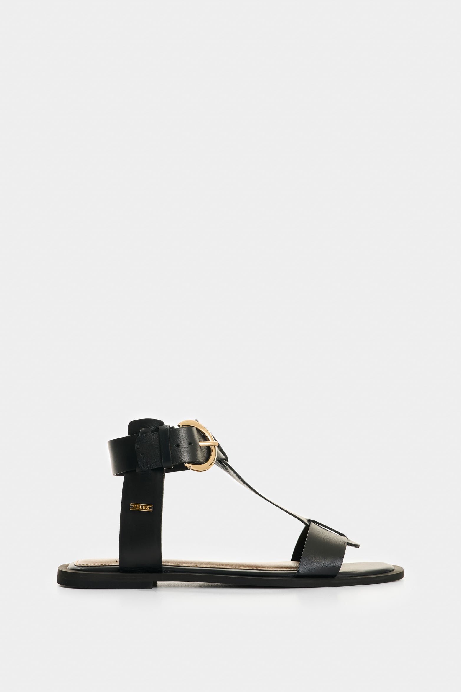 Leather Flat Sandals for Women Paracas