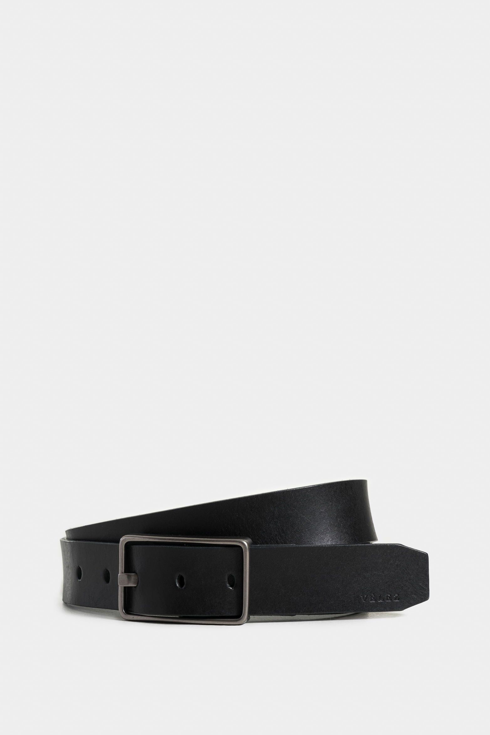 Samur Leather Belt for Men with Square Buckle