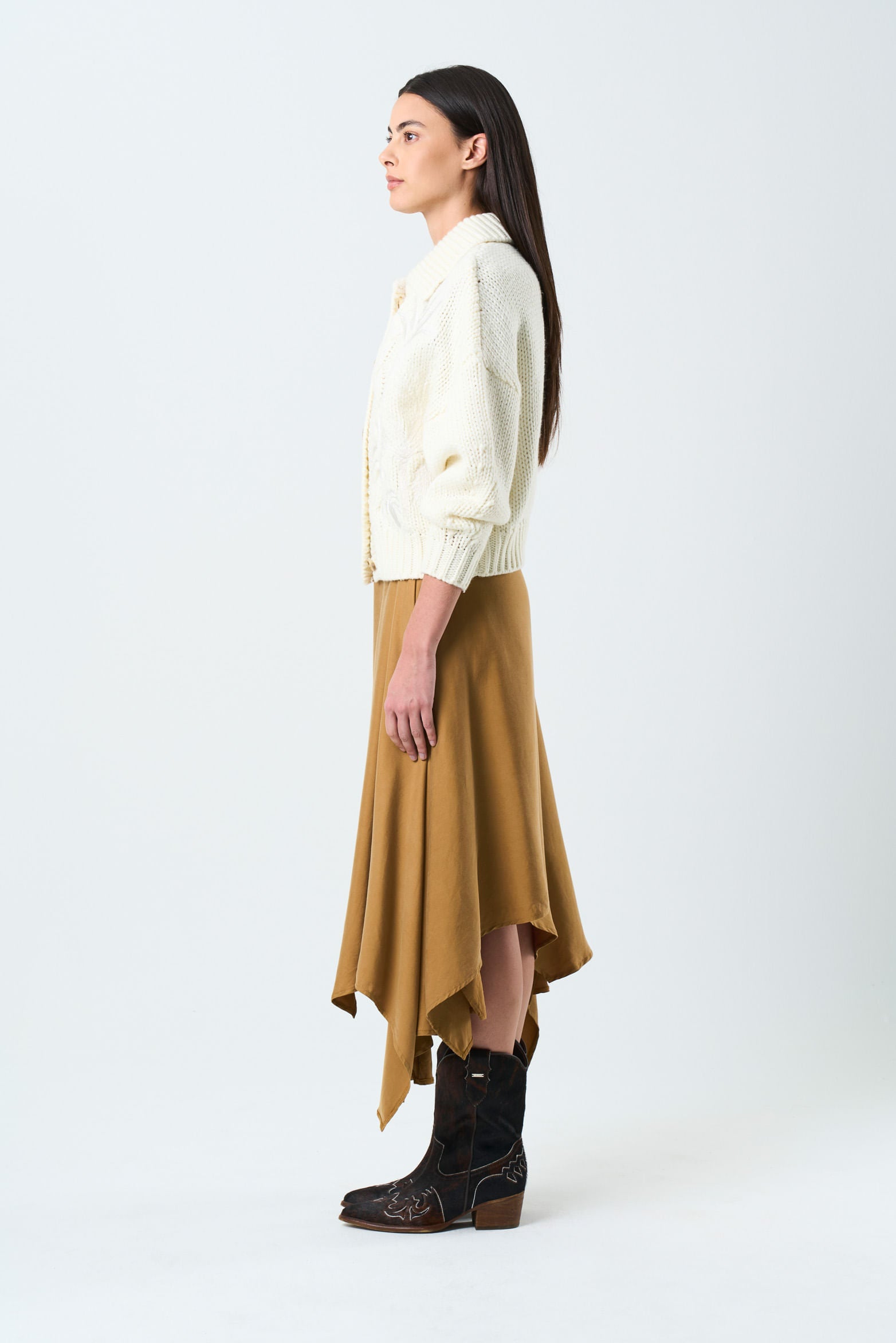 Kalixto Embroidered Knit Cardigan for Women