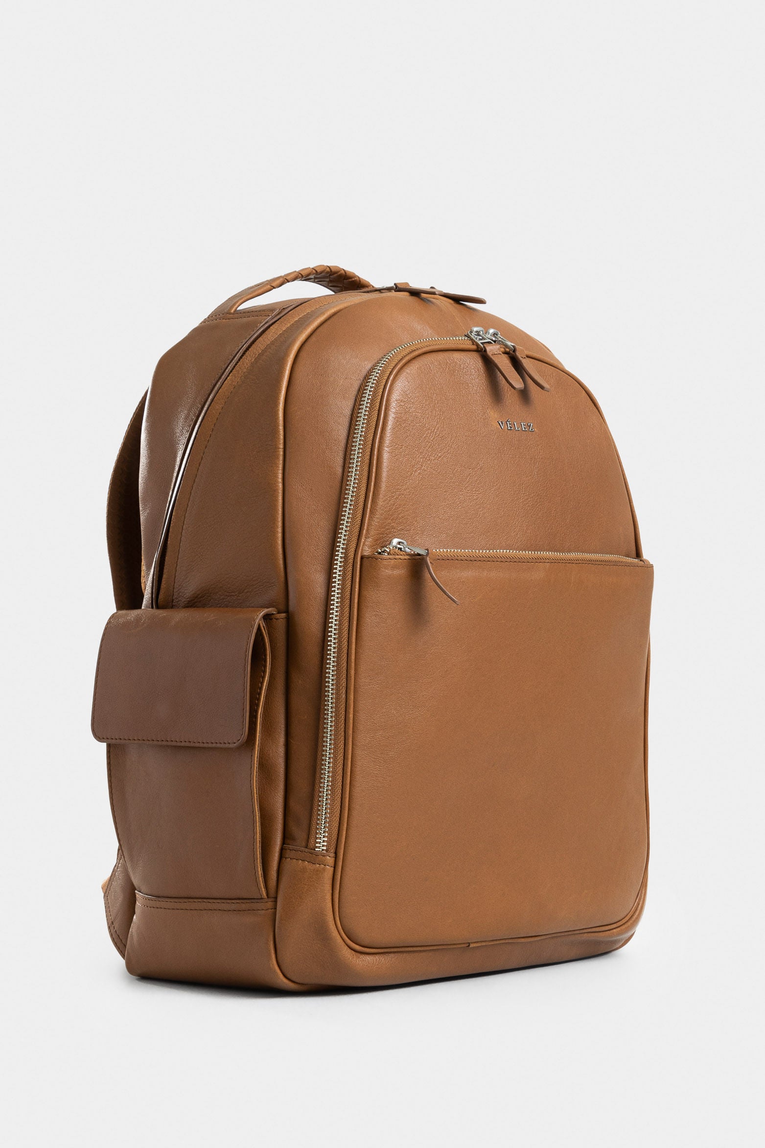 Tropical Escape 2.0 Leather Backpack for Men with Side Pocket