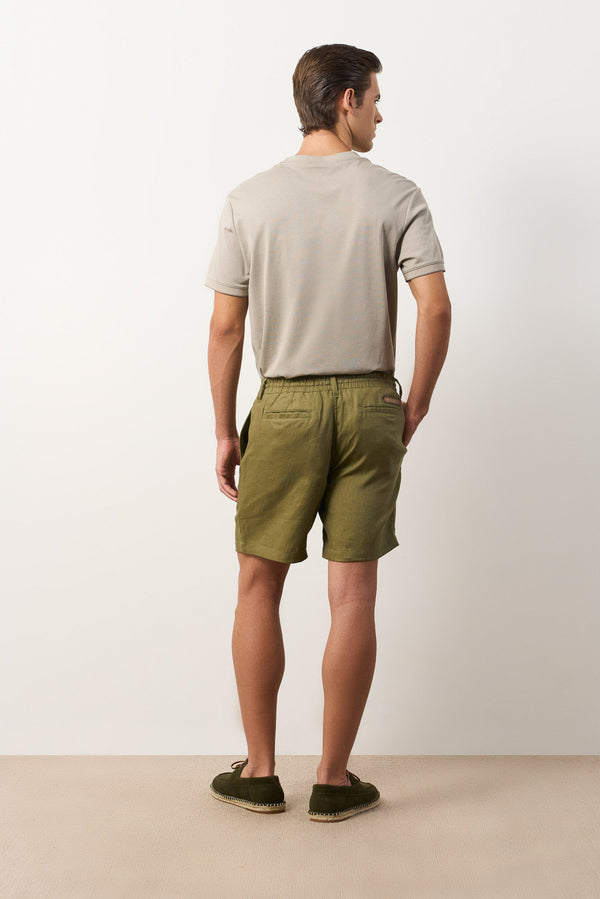 Men's Belgium Linen Shorts