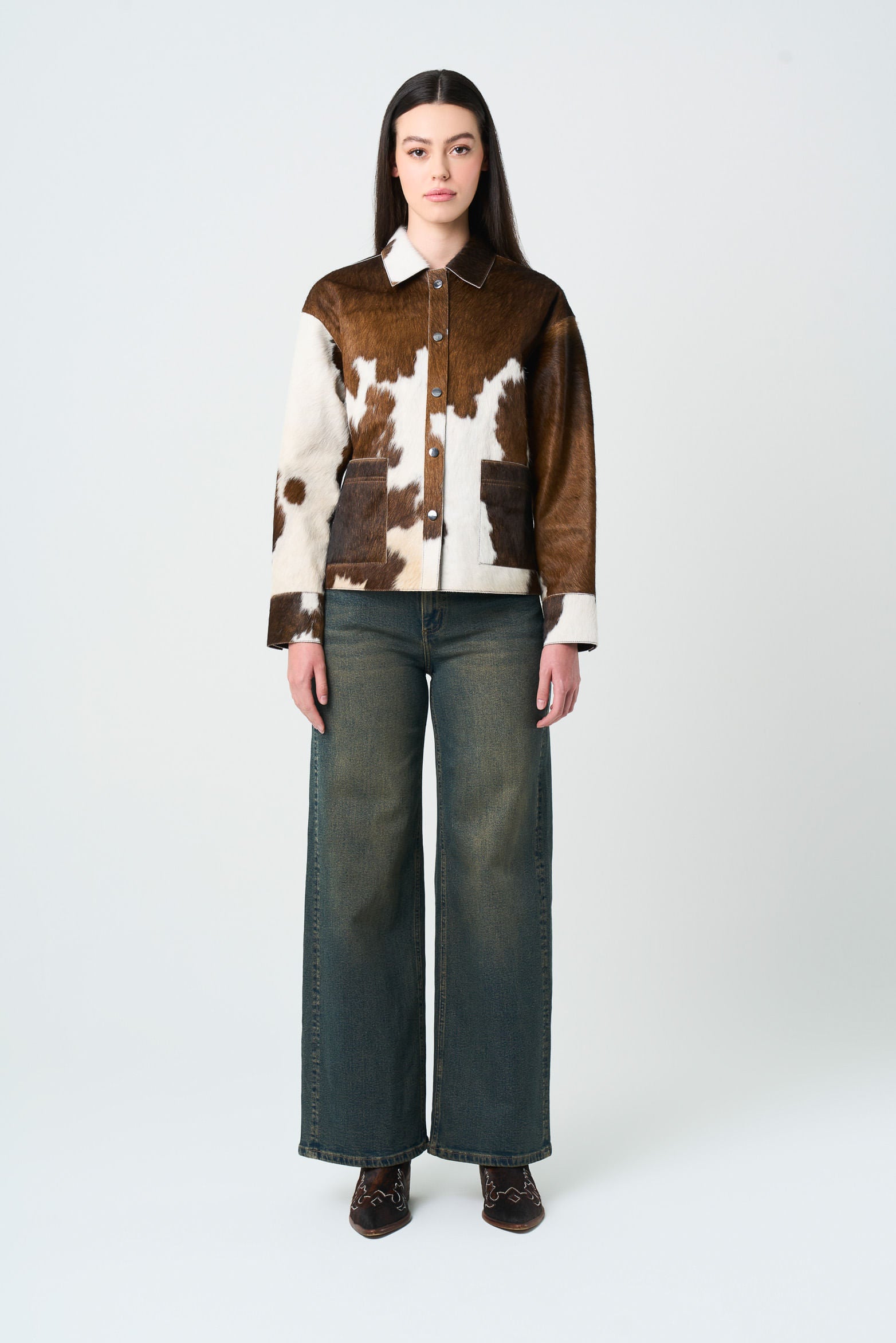 Women's Cowskin Leather Jacket – Velez Artisan
