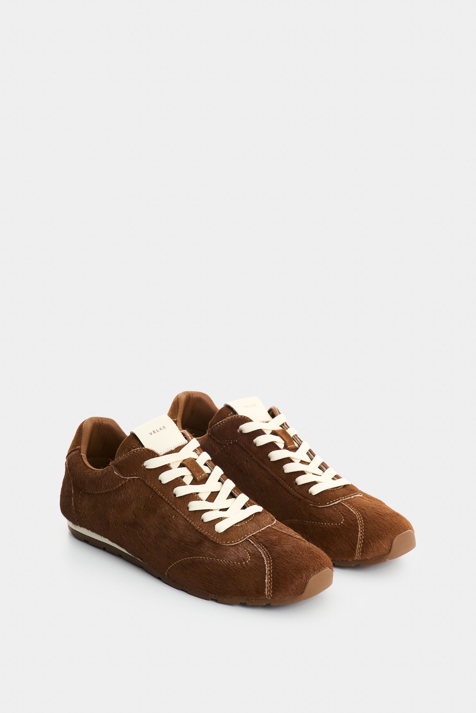 Hair-On Leather Sneakers for Women Savanna