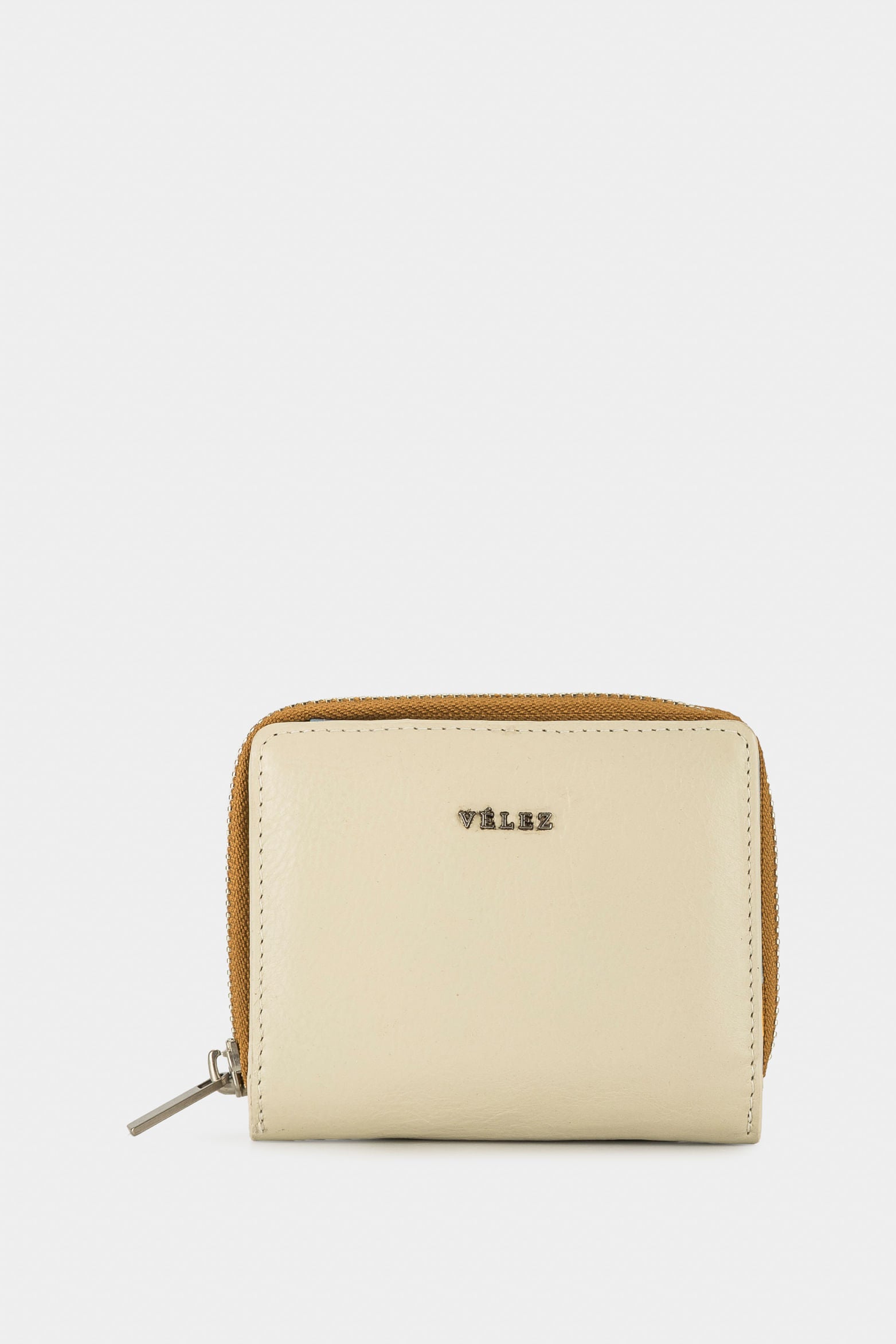 Women’s Wild Wallet in White Leather with Coin Pocket