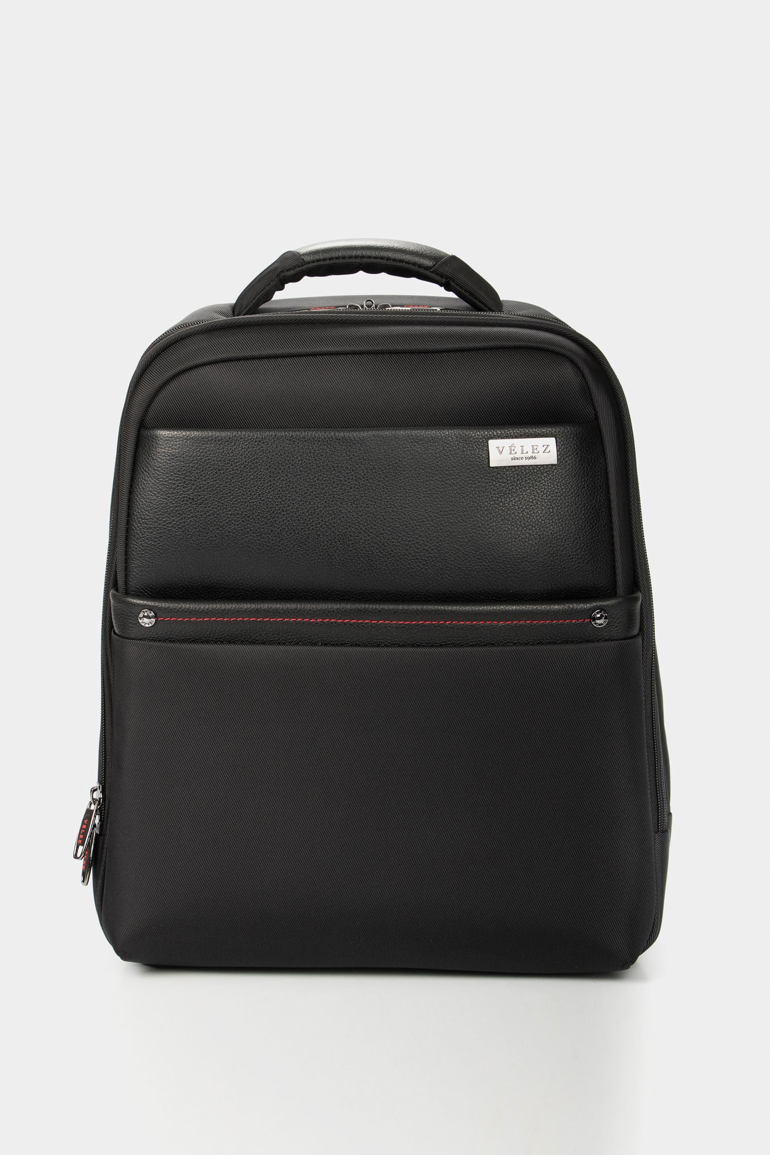 Monochrome Premium Canvas Backpack in Black