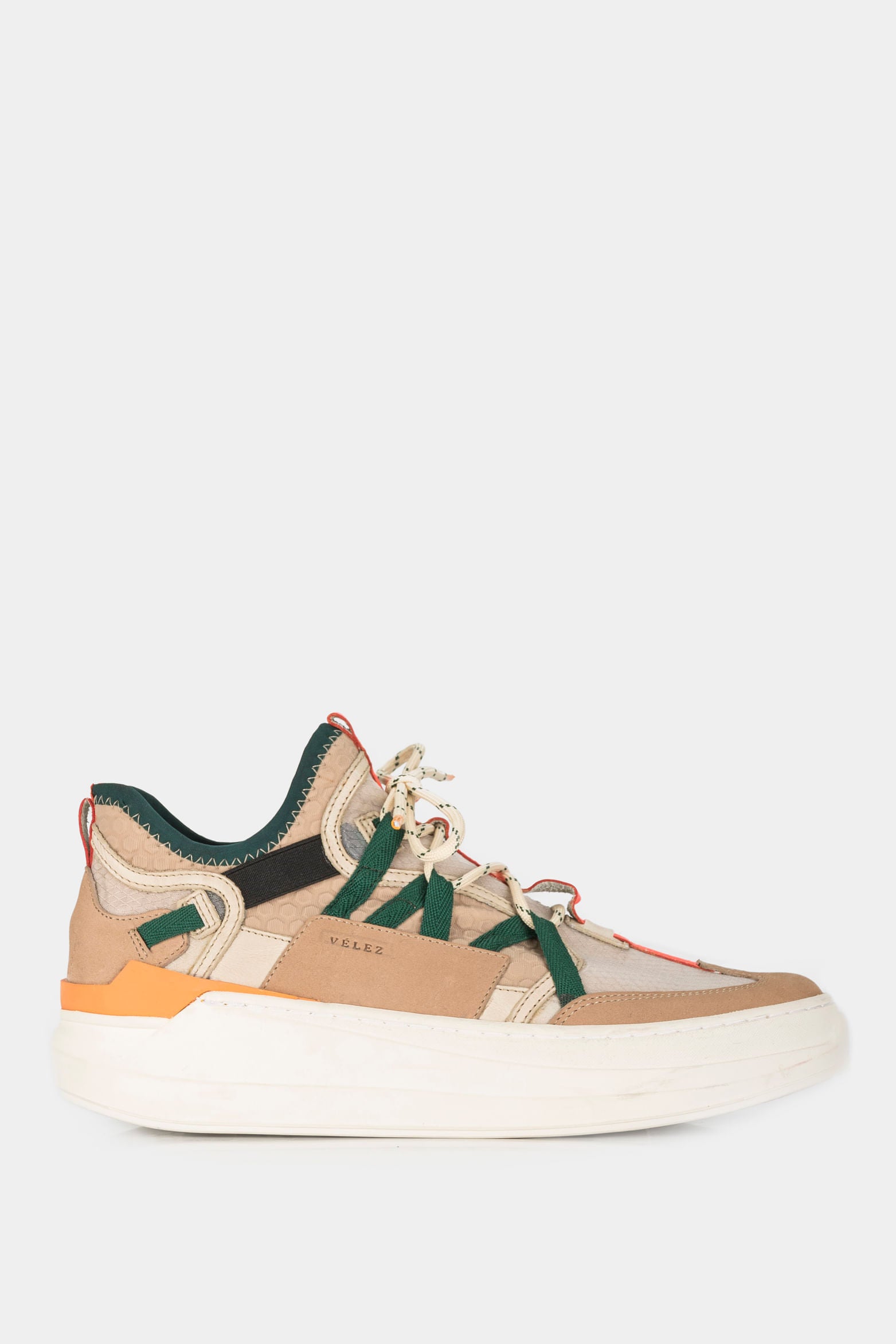 Women’s Urban Lily Sneakers in Textile with Leather Details