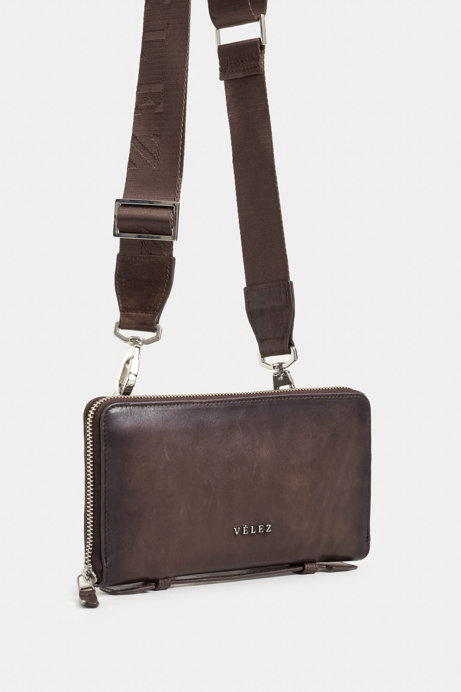 Elba 2 Leather Hands-Free Bag for Women with Brushed Finish