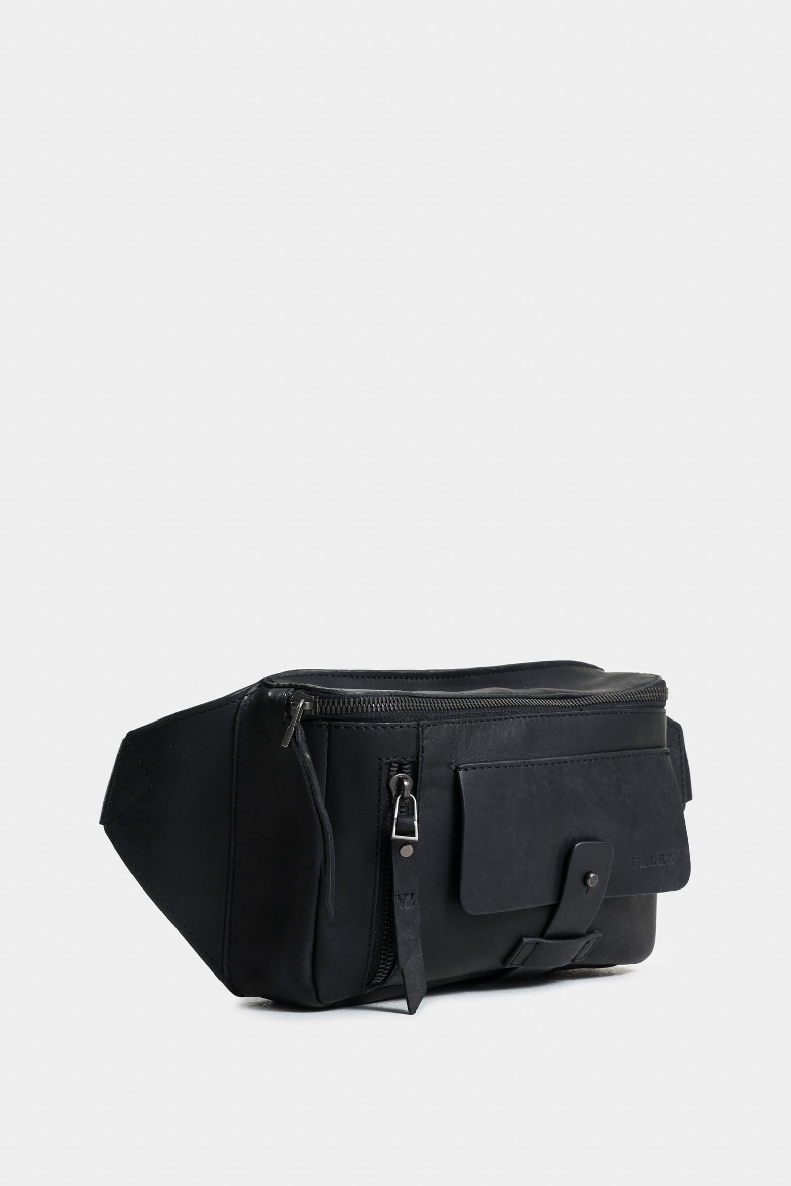 Tacubade casual vintage leather belt bag