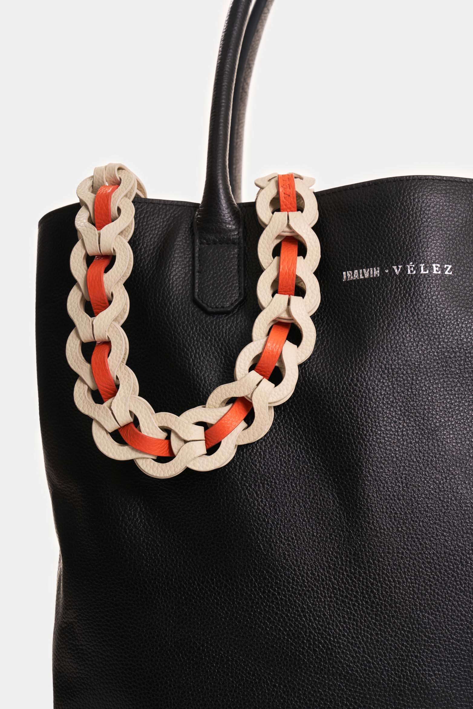 Leather Circles strap for women