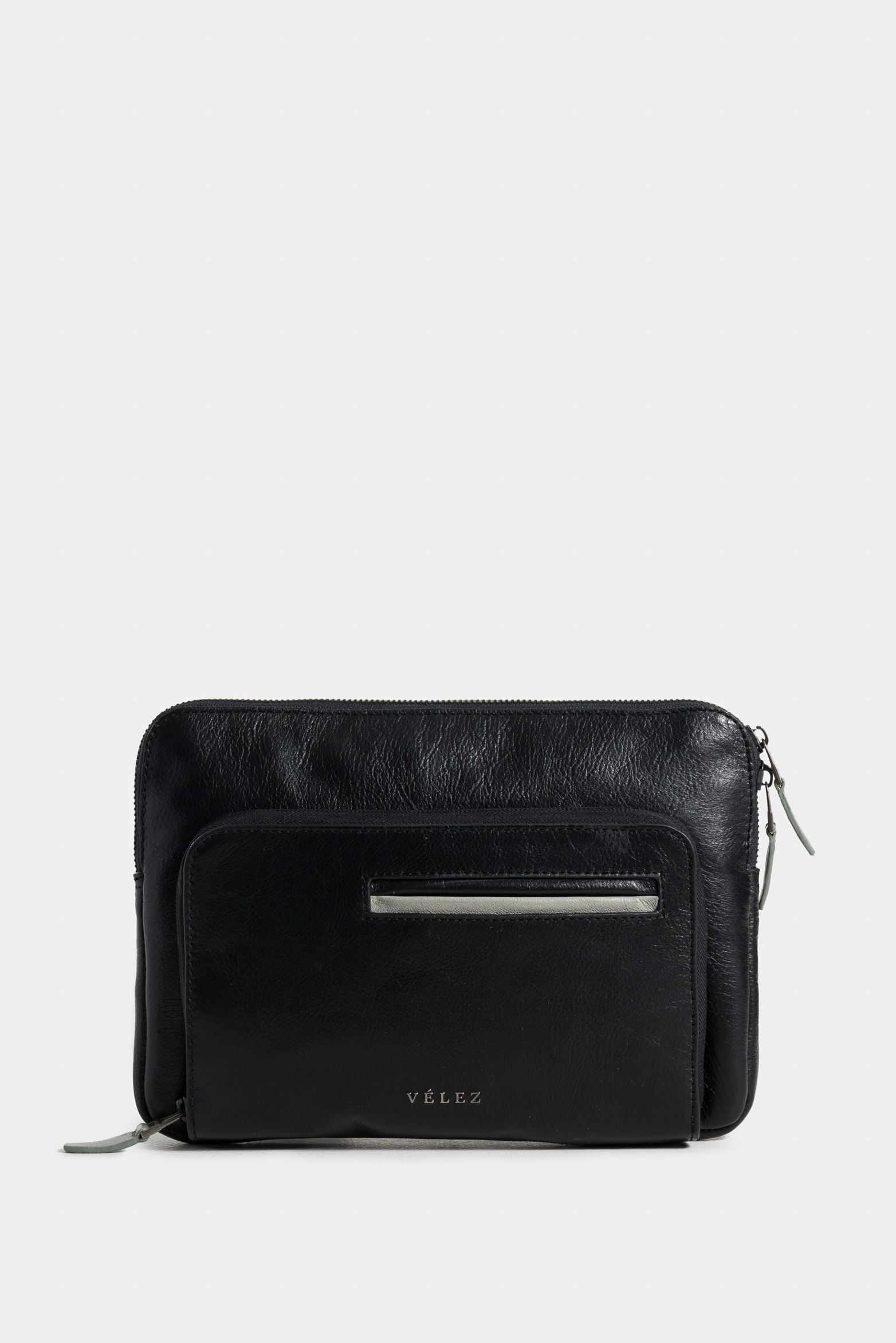 Coprin Leather Crossbody Bag for Men with Adjustable Strap