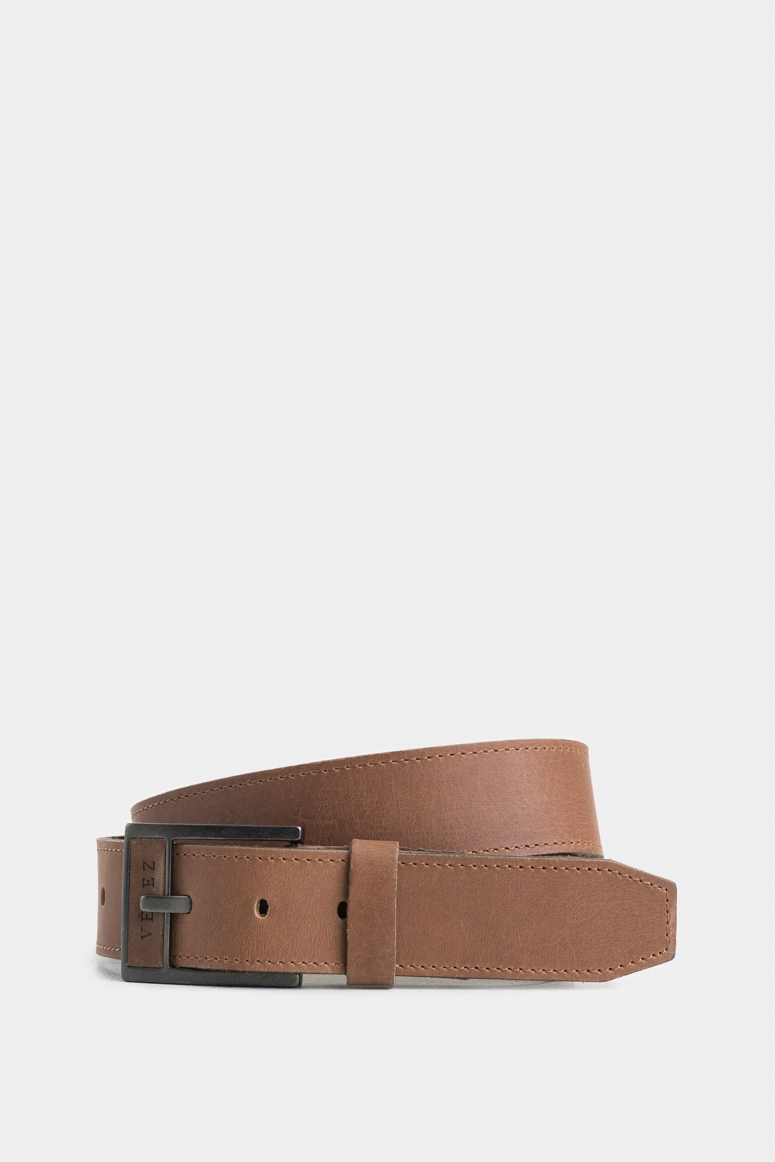 Cyclon Leather Belt for Men with Trapezoidal Tip