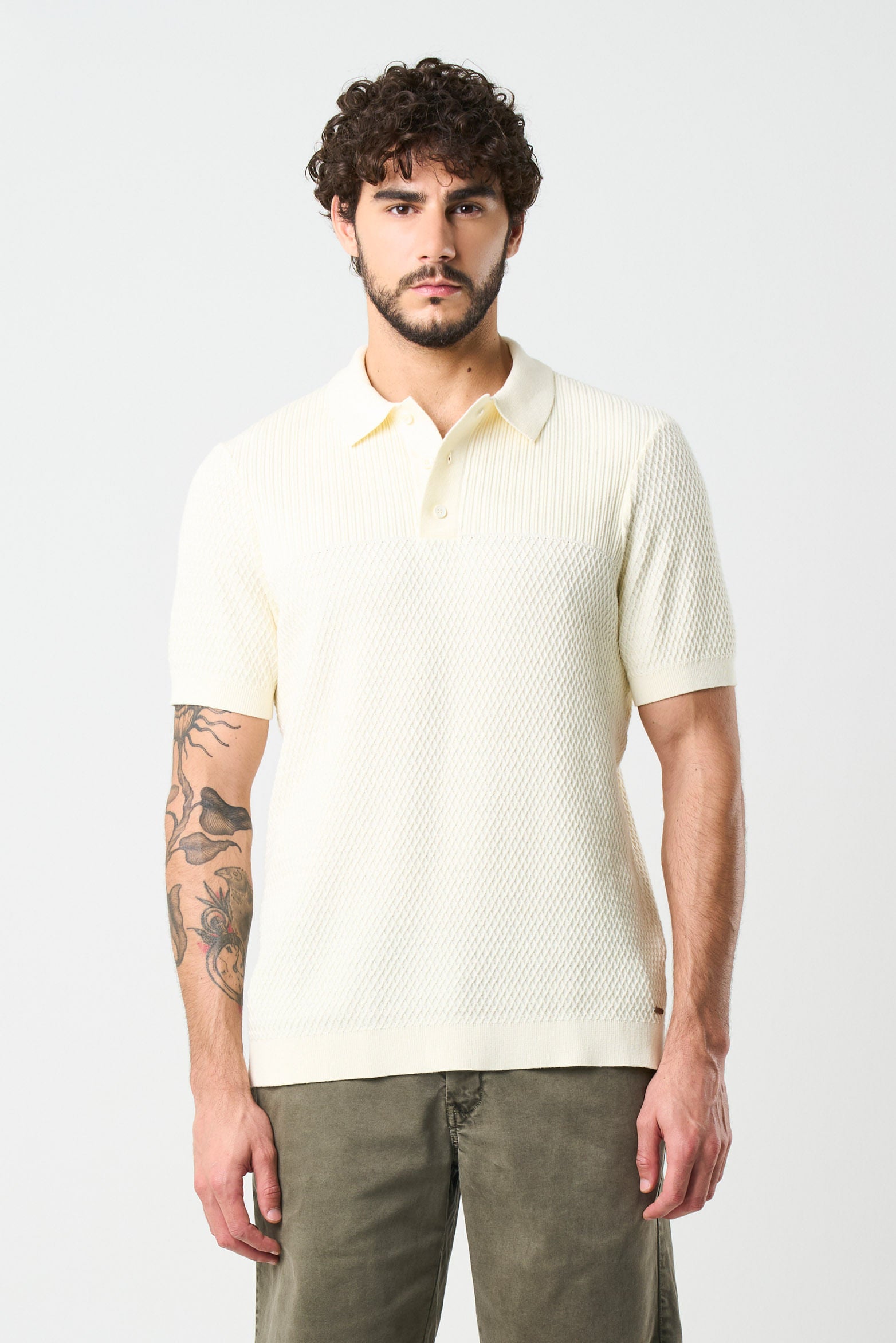 Men’s Tessa Short-Sleeve Knit Polo