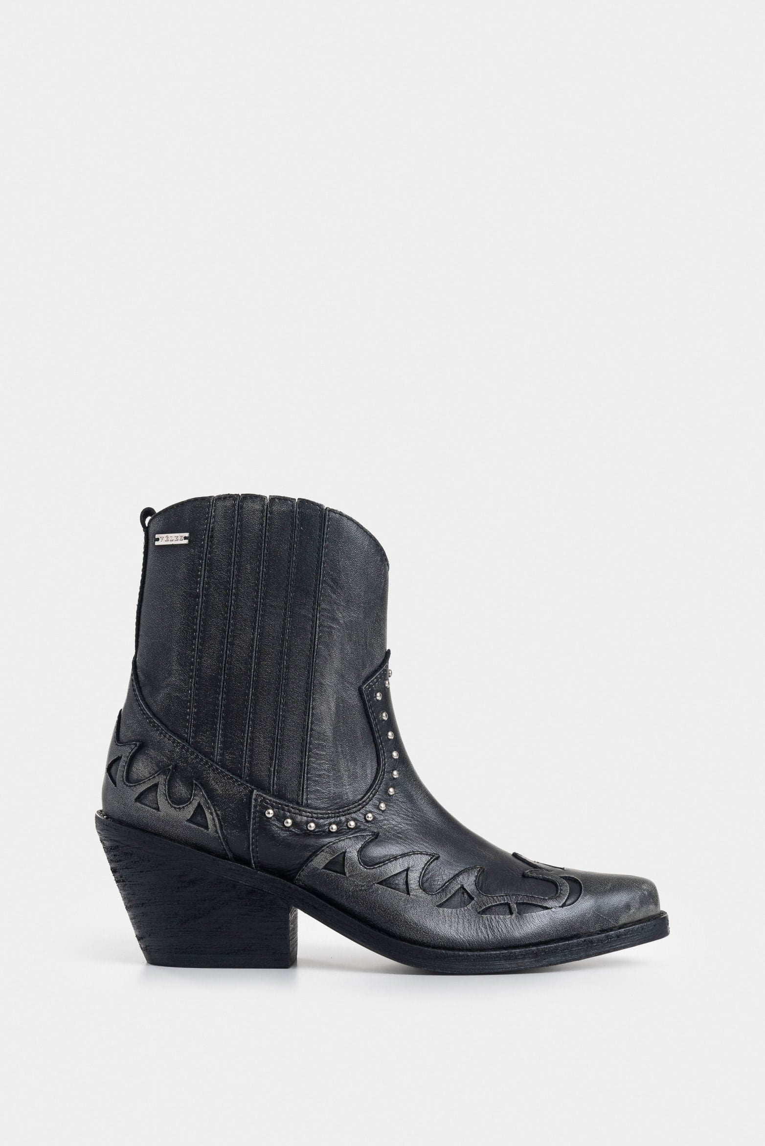 Namib Brush Off Leather Ankle Boots for Women with Studs