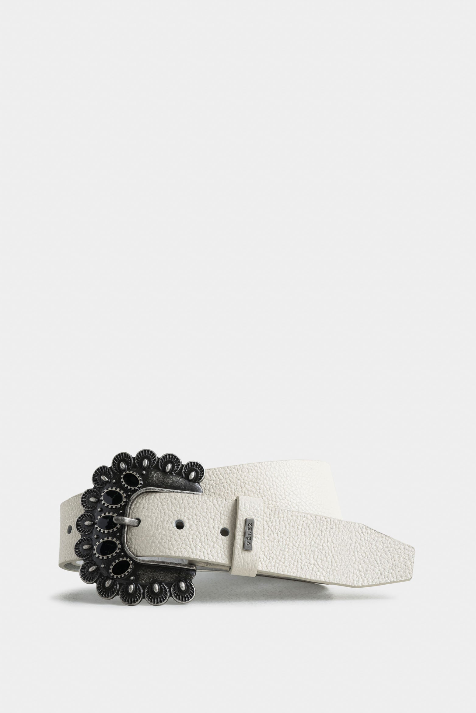 Mars Hexagonal Leather Belt for Women