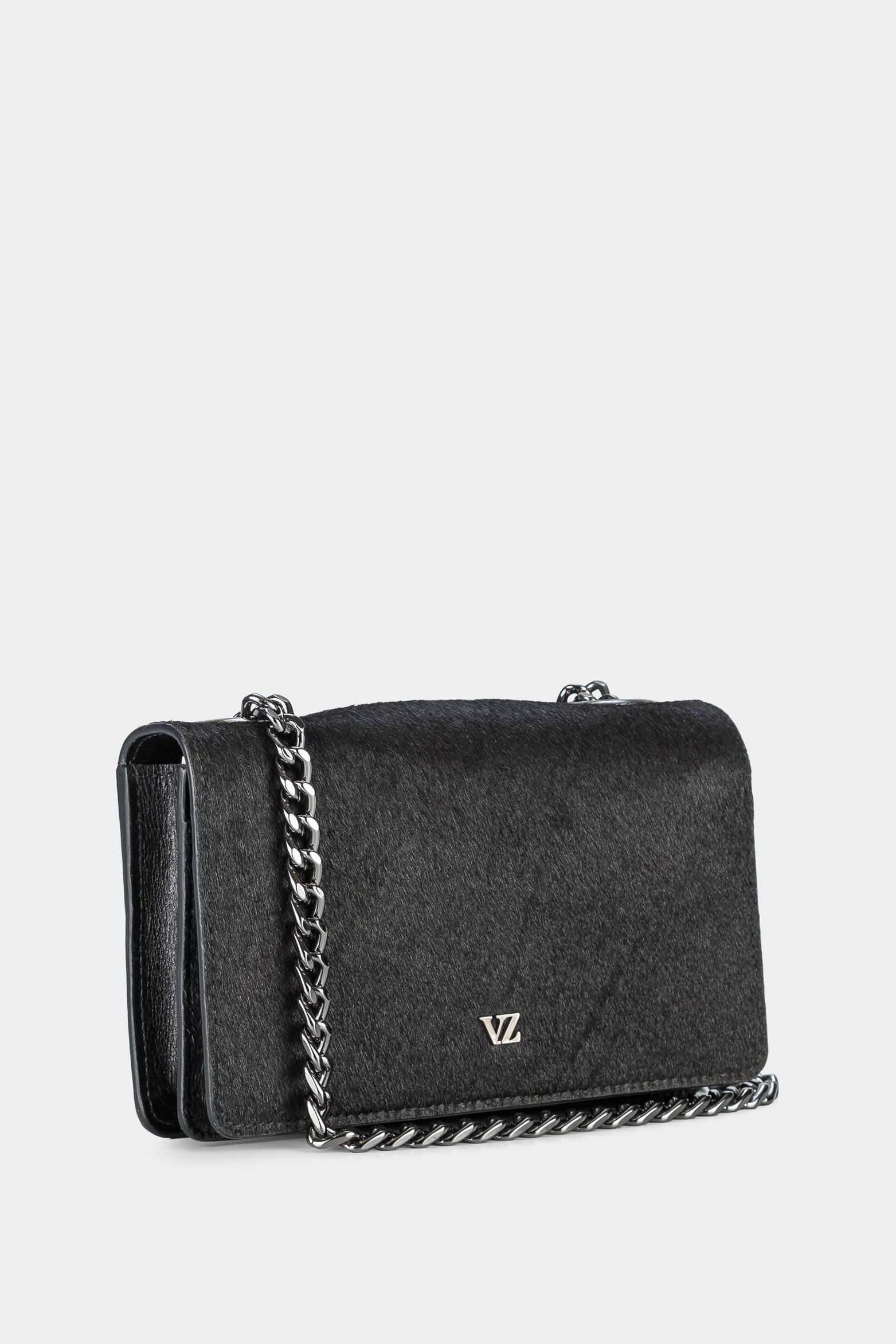 Women’s Buddha Shoulder Handbags in Leather with Calf-Hair Texture