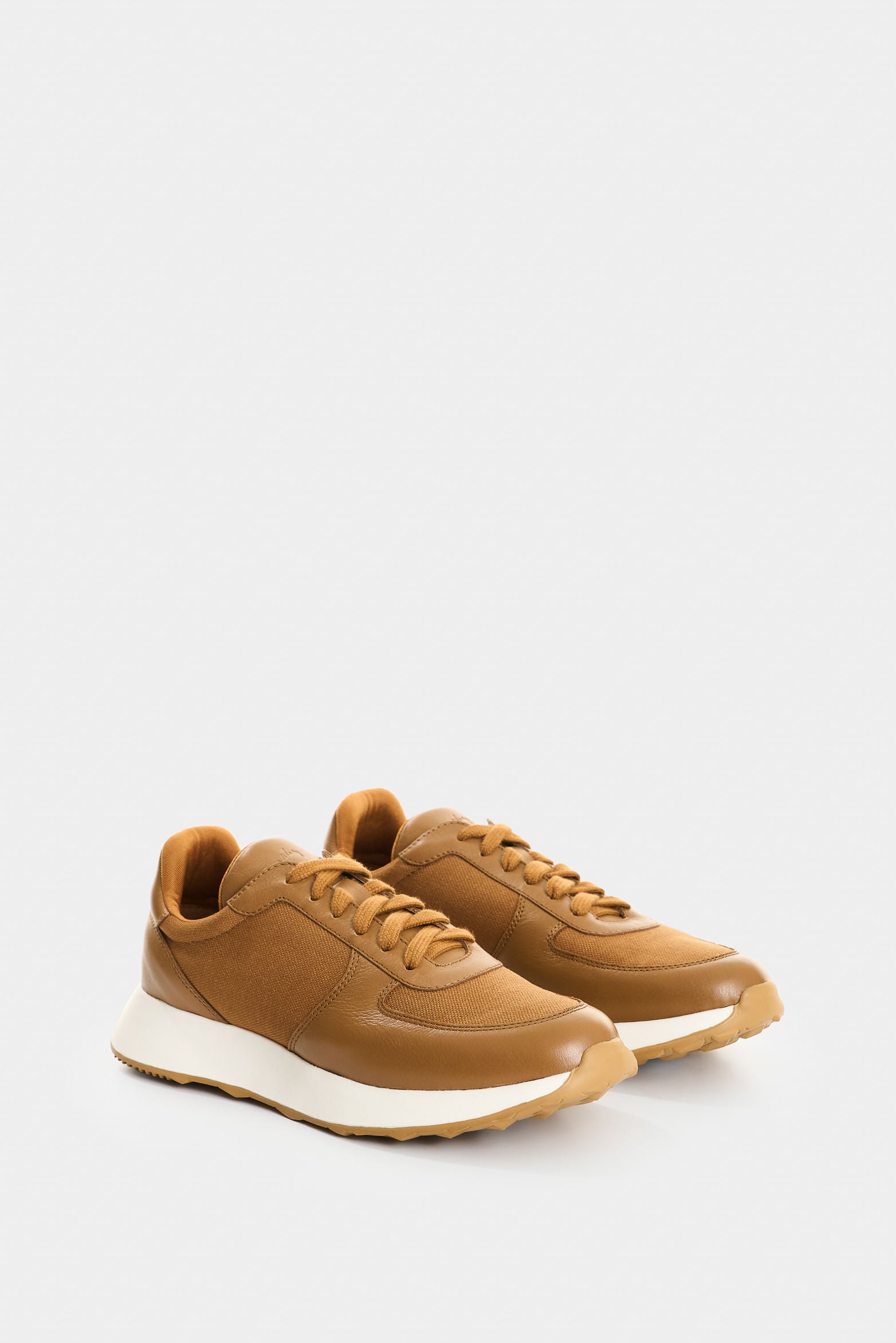 Canvas and Leather Sneakers for Women Miski
