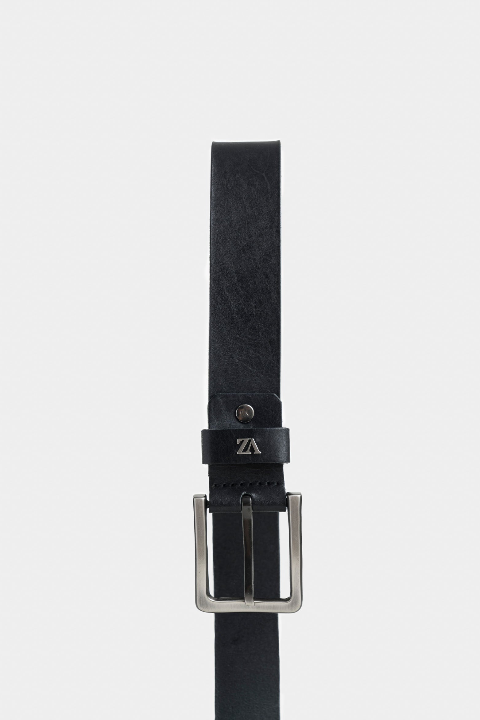 Duna 2 SingleFace Leather Belt for Men with Trapezoid Tip