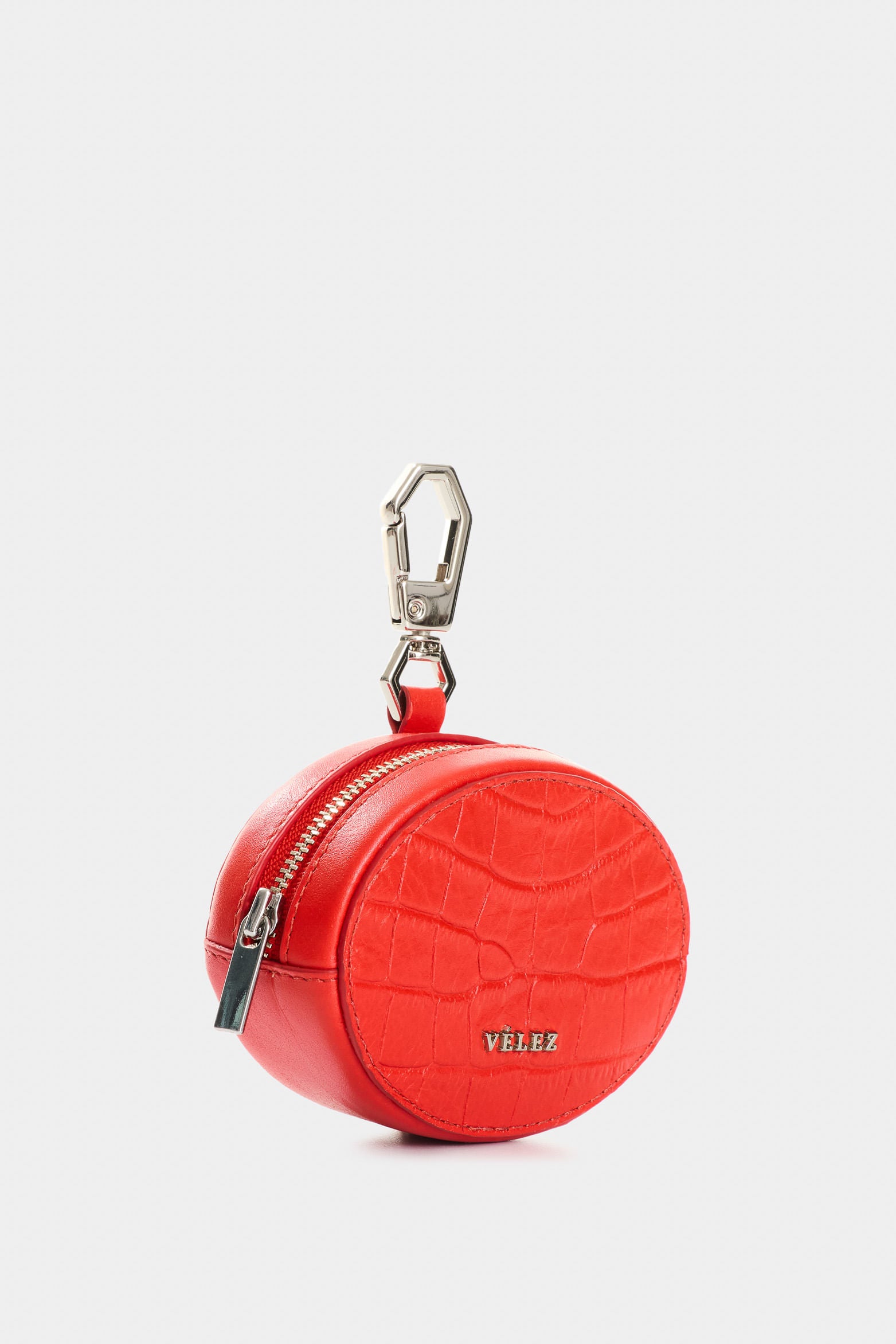 Women’s Aria Croc-Embossed Leather Coin Purse