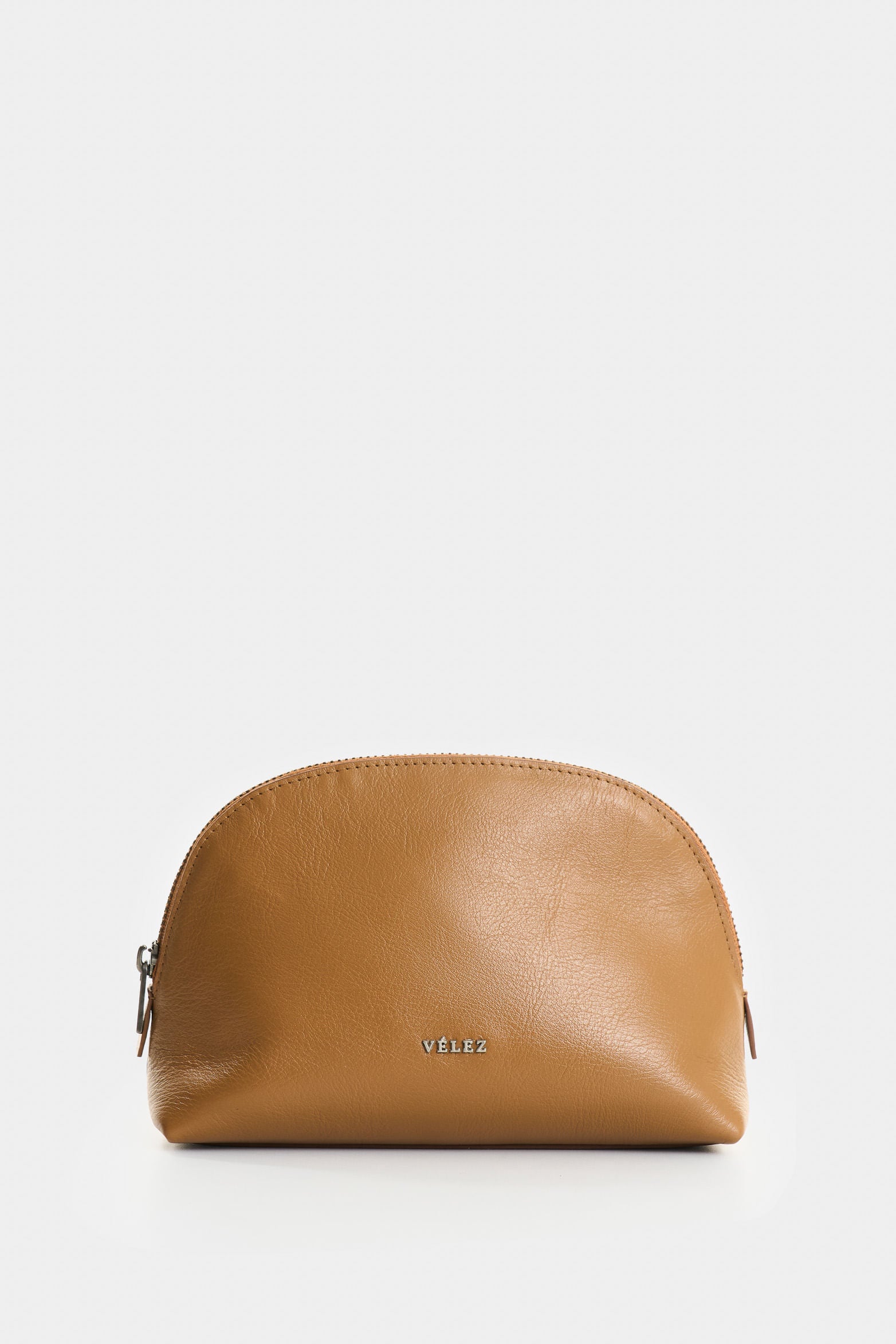 Nacre Leather Cosmetic Bag for Women