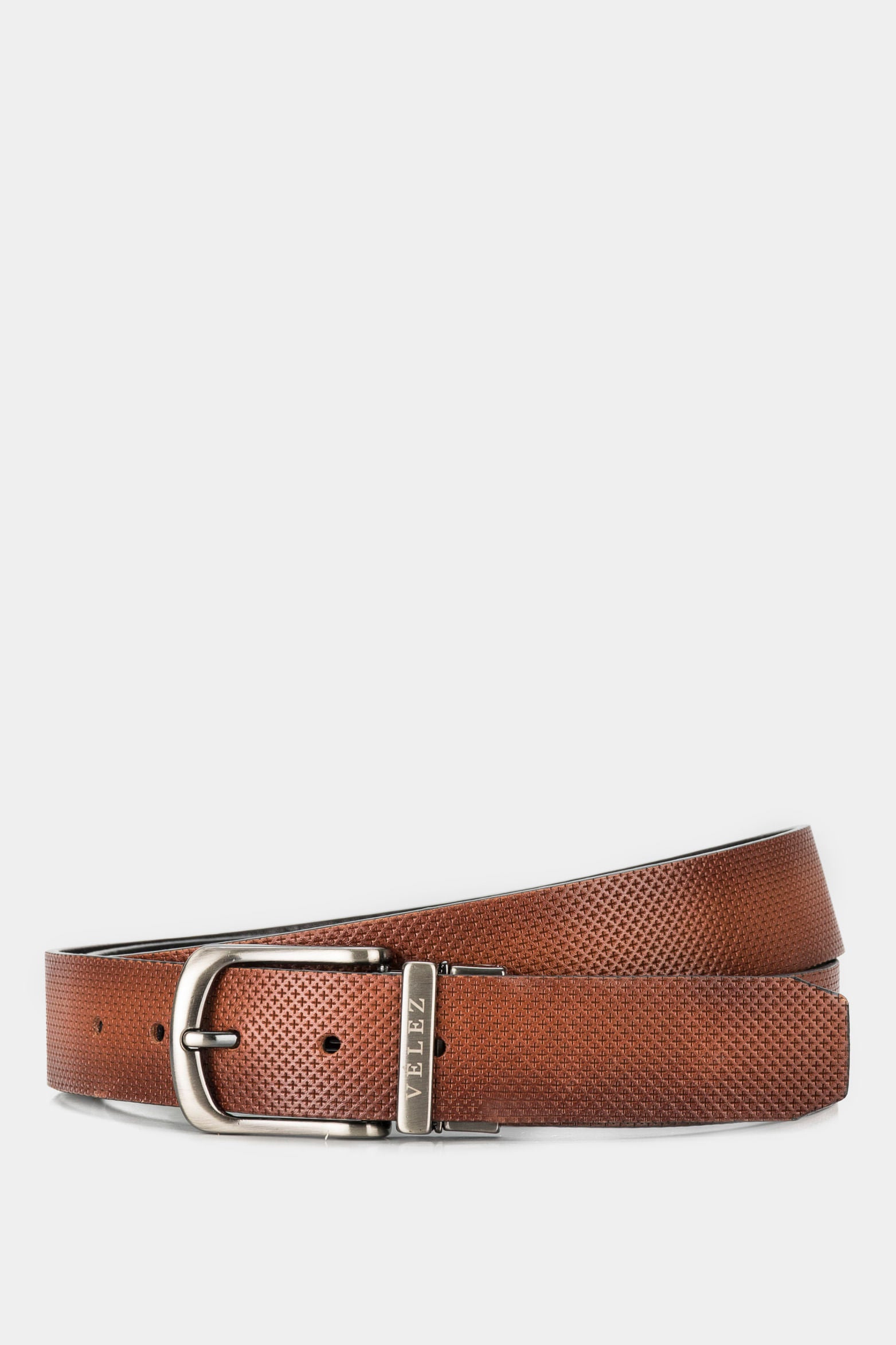 Men’s Cruz Reversible Leather Belt Vintage Buckle