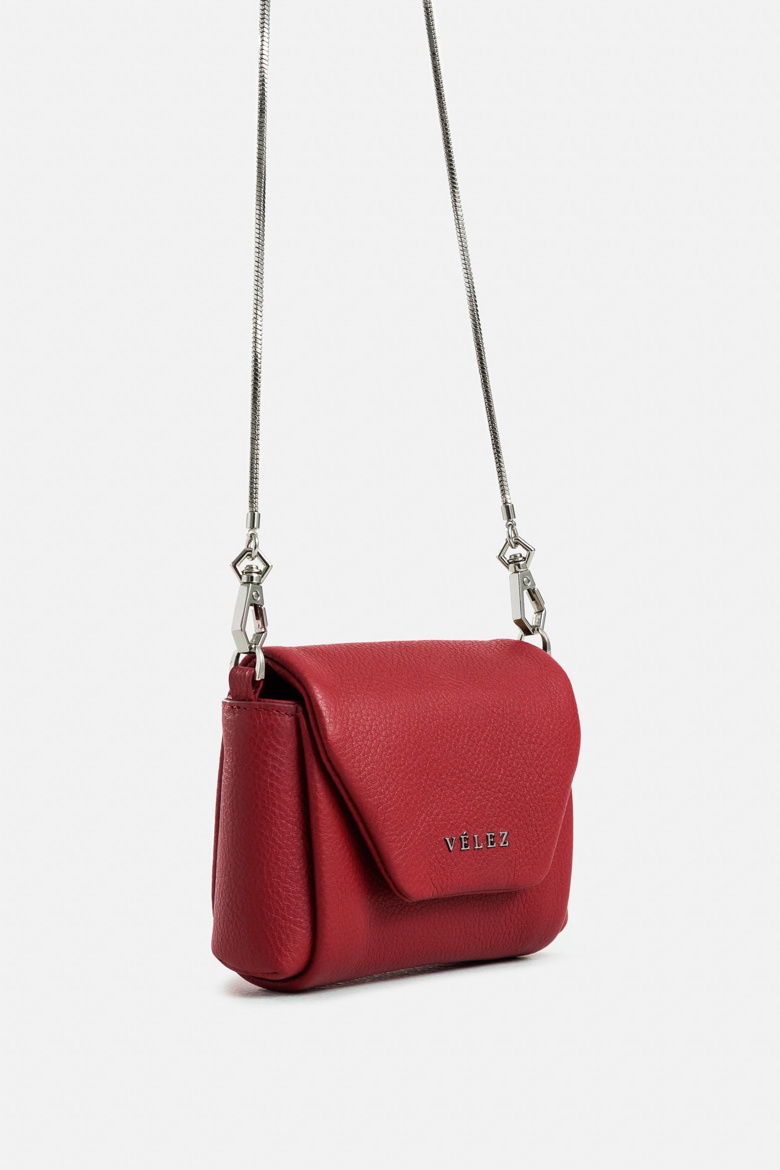 Mini Lili Leather Card Holder for Women with Removable Chain