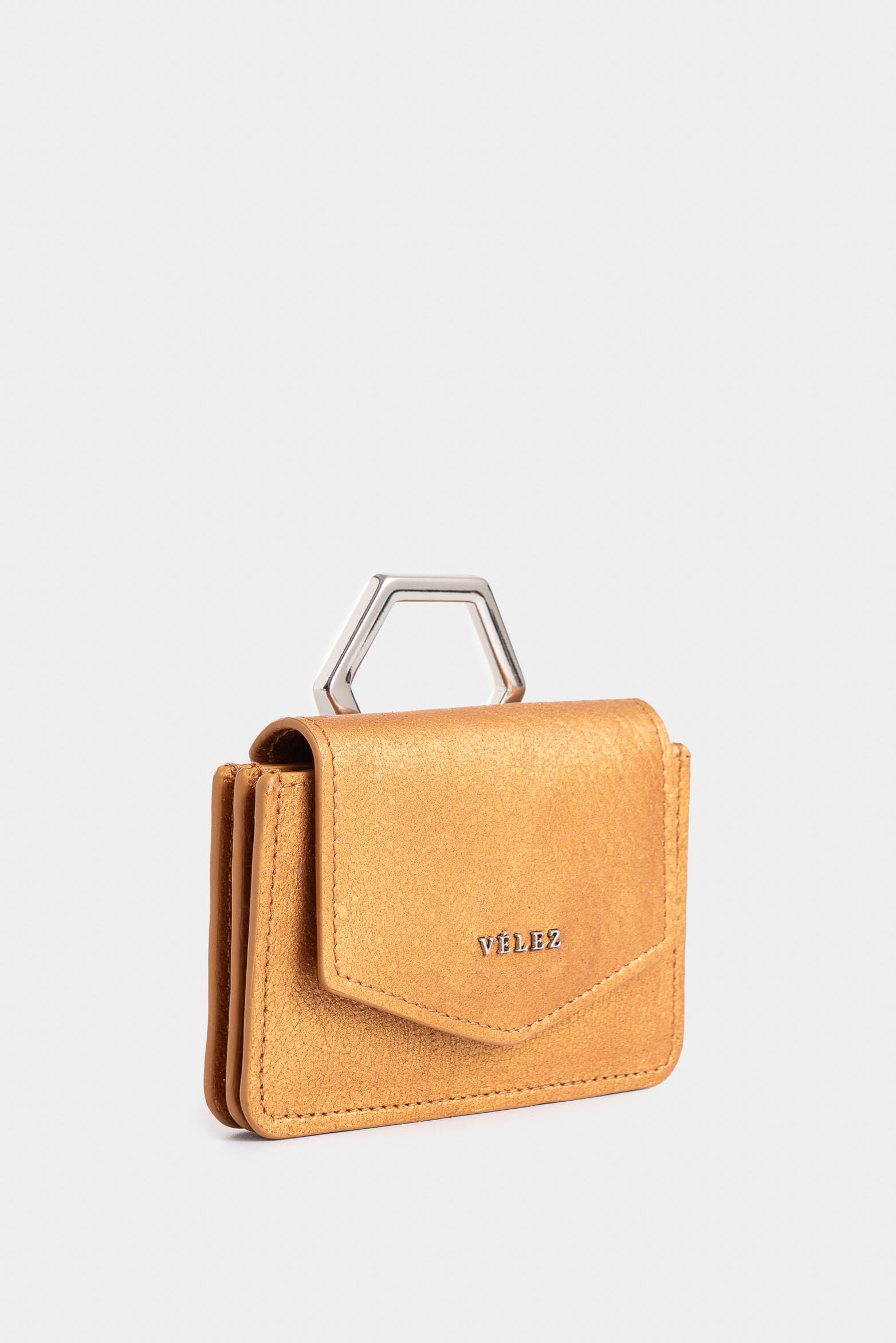 Arabia Leather Document Holder for Women Cracked Effect