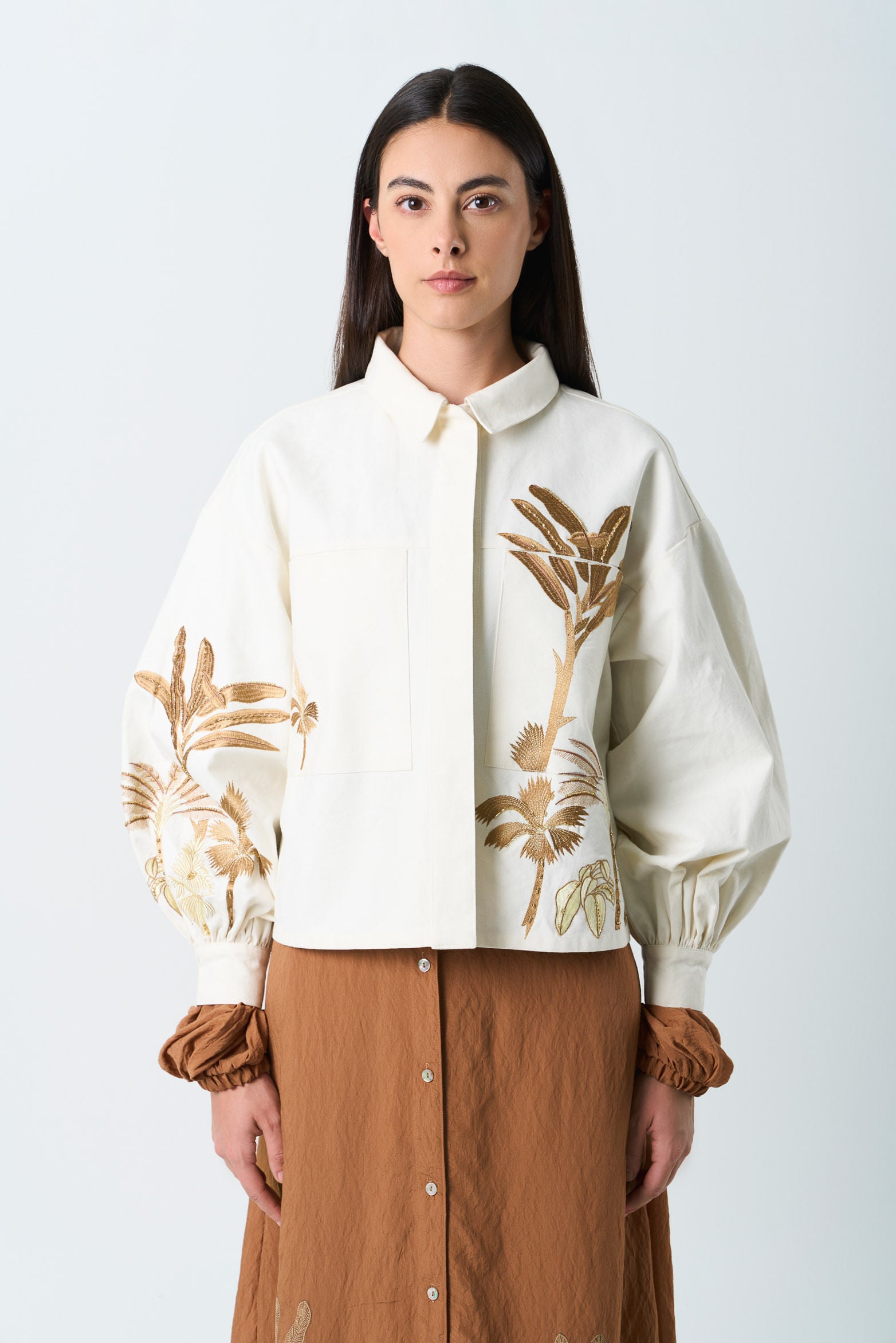Women's Dune Jacket with embroidered detail