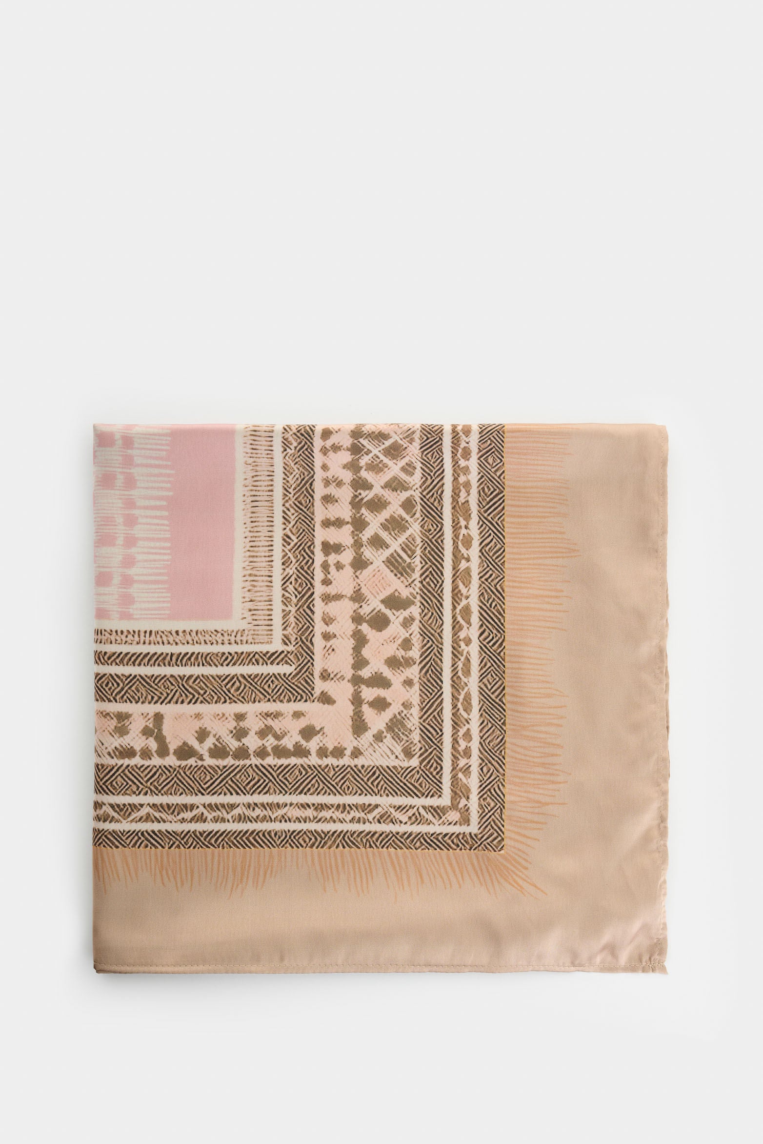 Iskay large printed scarf for women