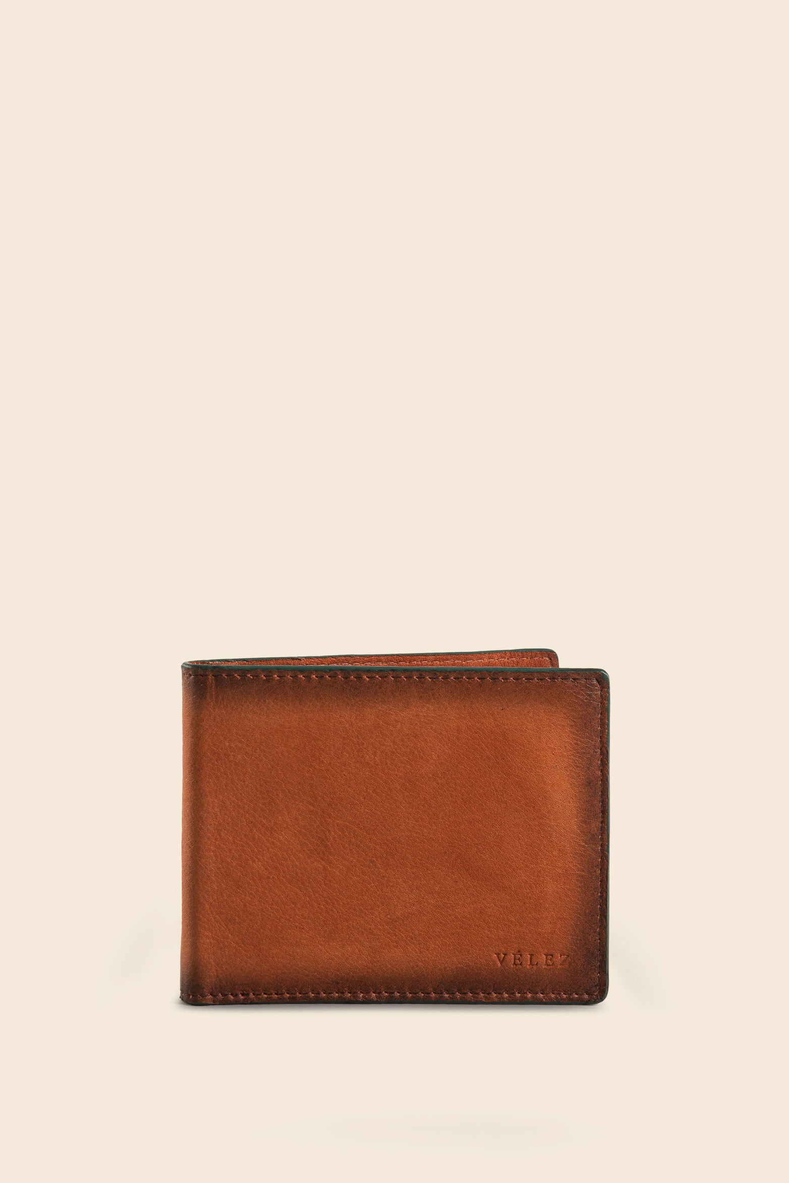 Men’s Australis Wallet in Hand-Aged Smooth Leather