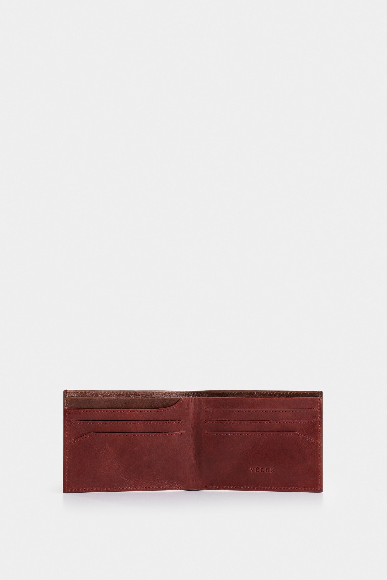 Ontario 3.0 leather wallet for men with contrast detail
