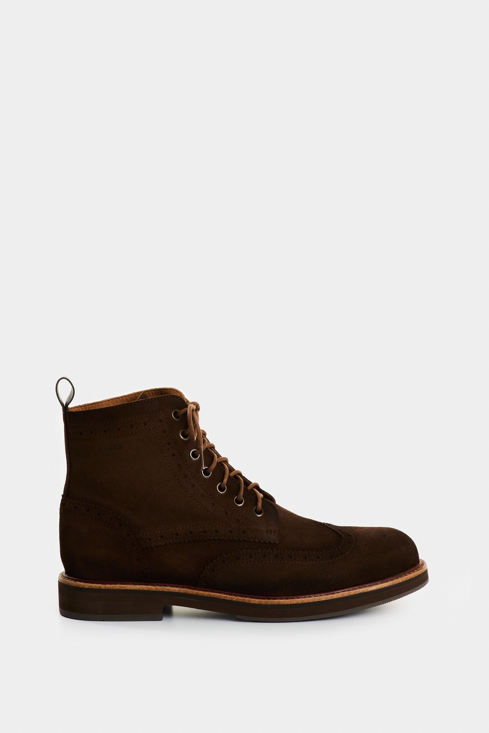 Men's Silene Suede Leather Boots, Formal Silhouette